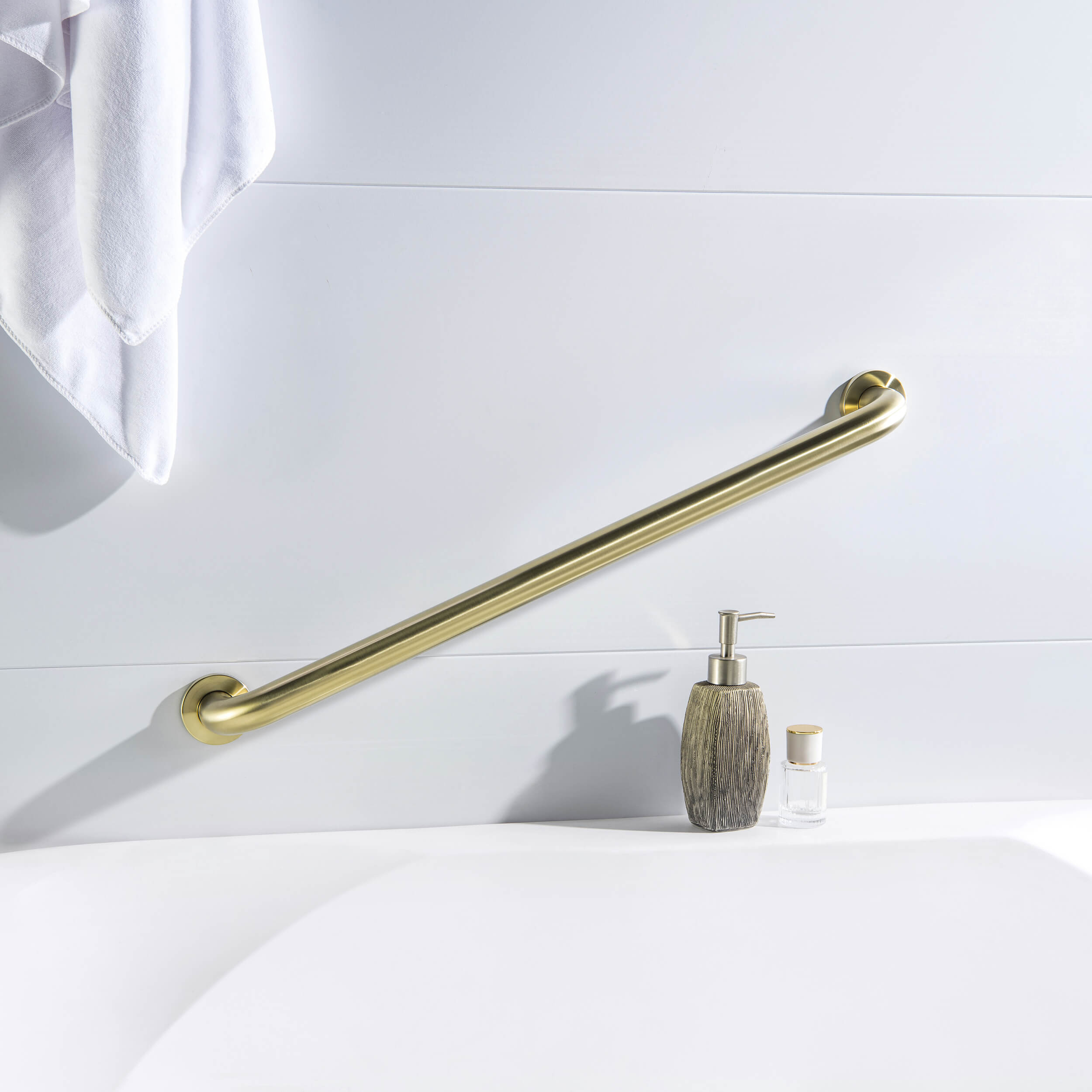 Halo 24" Stainless Steel Bathroom Safety Grab Bar - CGB-1024 - Shop at Home Craft Studio - 3
