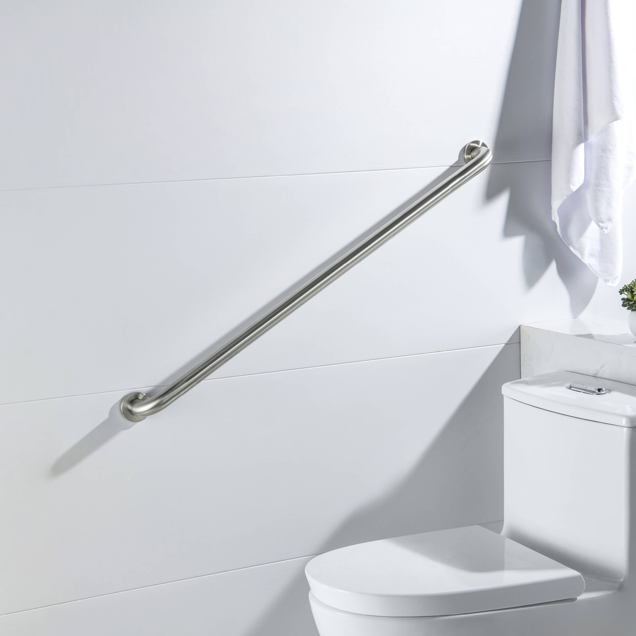 Halo 36" Stainless Steel Bathroom Safety Grab Bar - CGB-1036 - Shop at Home Craft Studio - 8