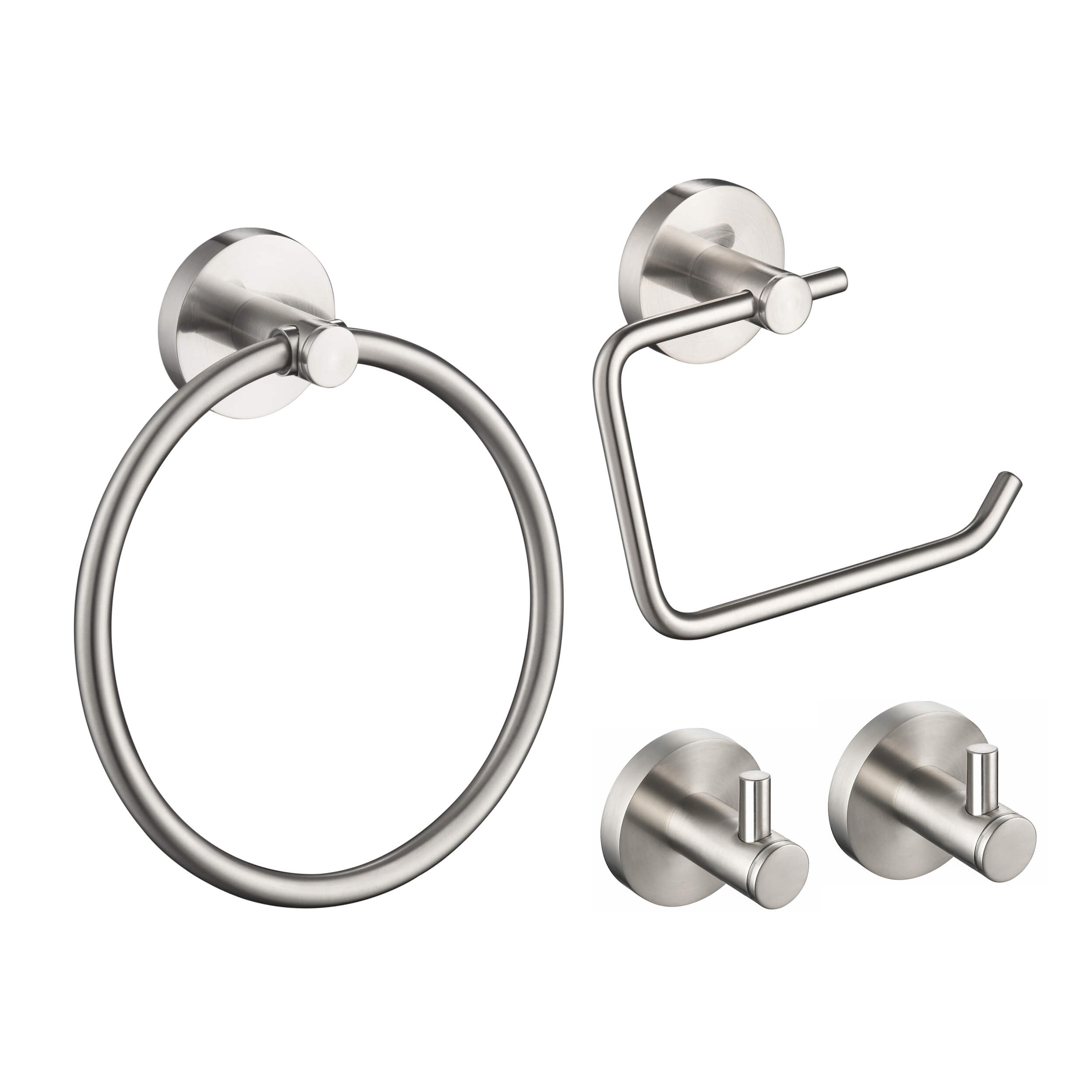 Halo 4-Piece Bathroom Hardware Set - C-CBA14-4-2 - Shop at Home Craft Studio - 11