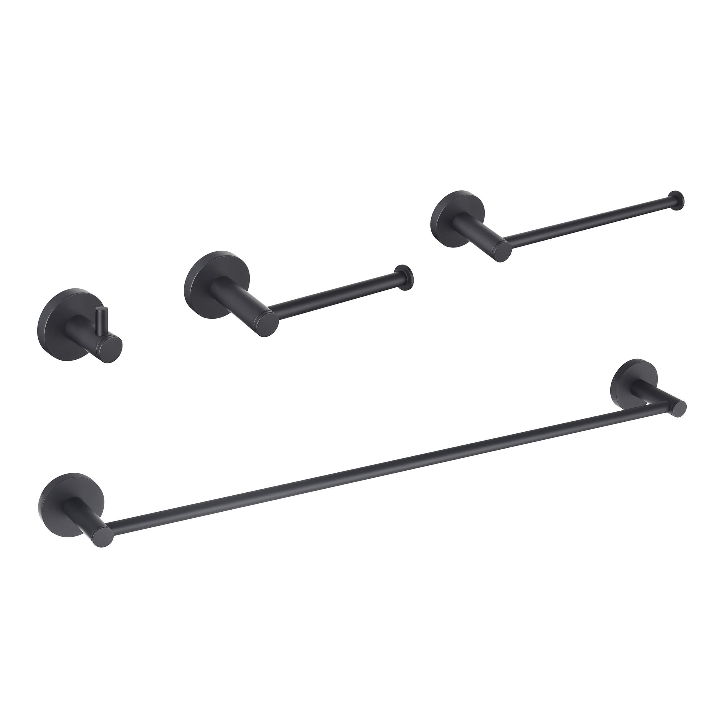 Halo 4-Piece Bathroom Hardware Set - C-CBA14-4 - Shop at Home Craft Studio - 19