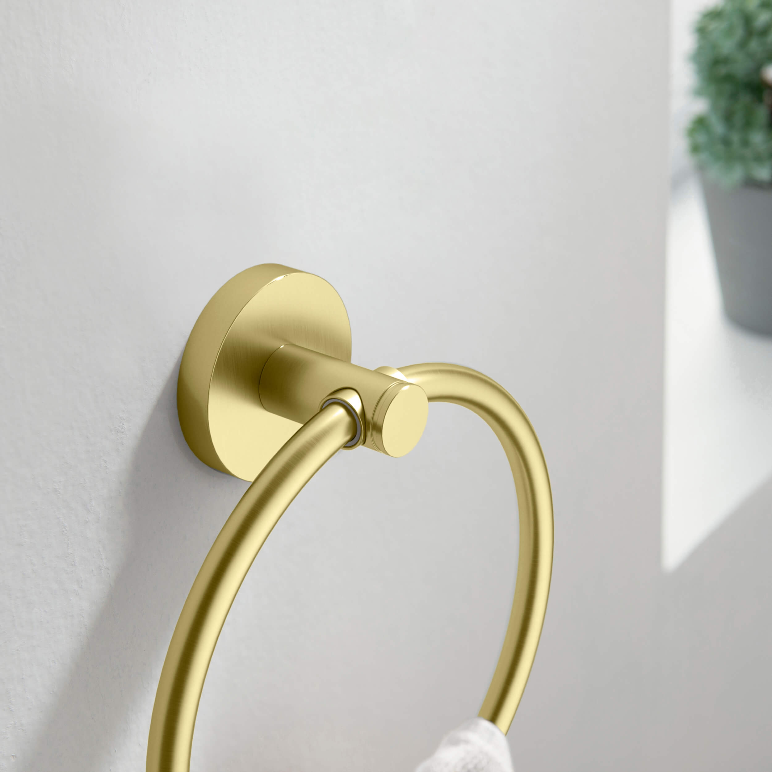 Halo Bathroom Towel Ring - CBA-1406 - Shop at Home Craft Studio - 5