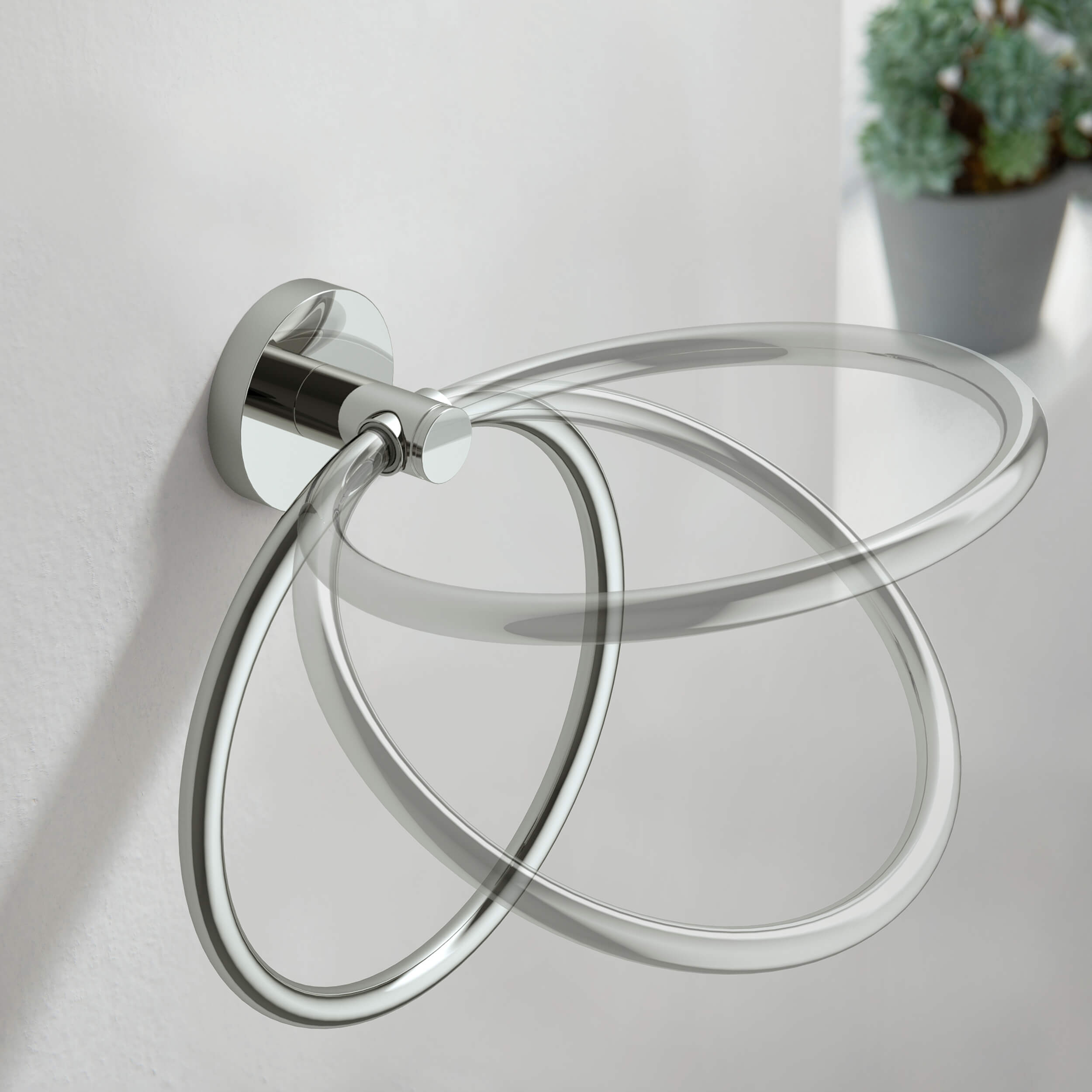 Halo Bathroom Towel Ring - CBA-1406 - Shop at Home Craft Studio - 25