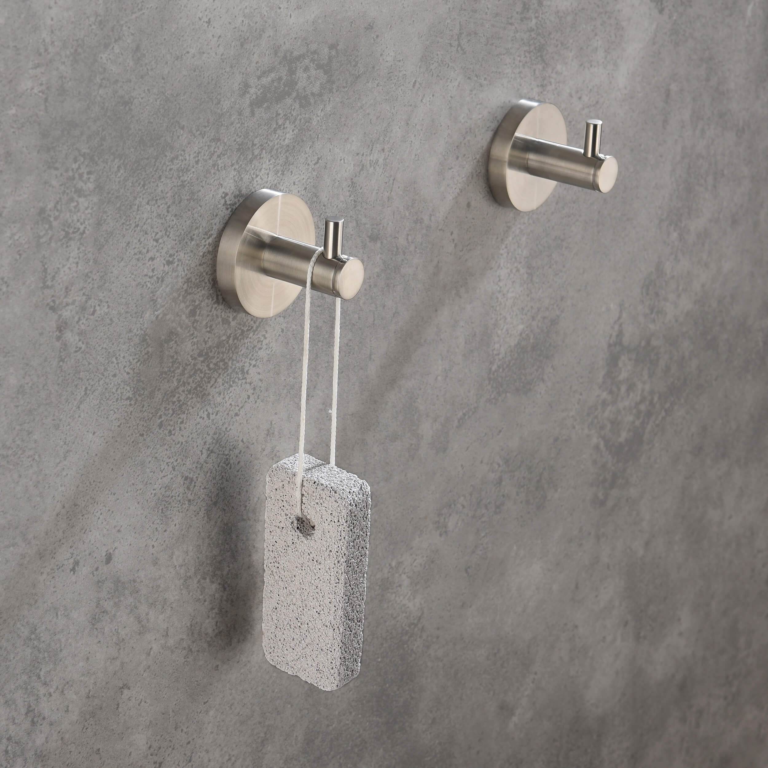 Halo Bathroom Towel & Robe Hook 2 Count - CBA-1401-2PC - Shop at Home Craft Studio - 14