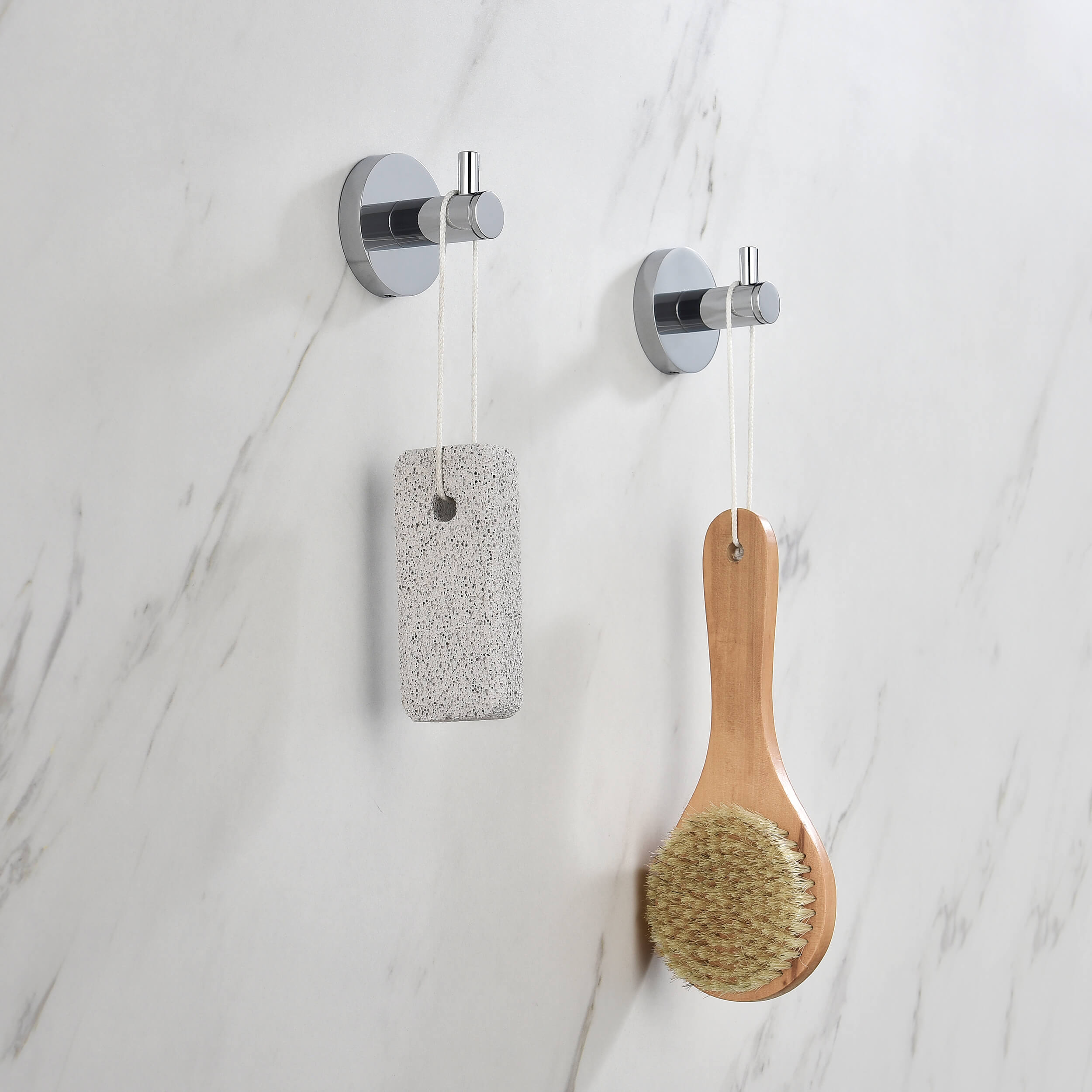Halo Bathroom Towel & Robe Hook 3 Count - CBA-1401 - 3PC - Shop at Home Craft Studio - 23