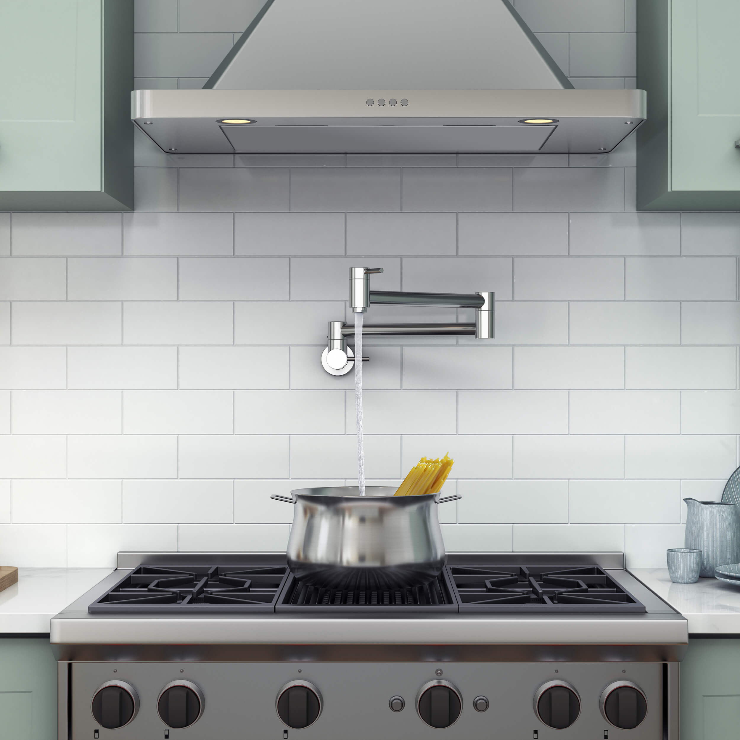 Halo Kitchen Pot Filler - CPF-601 - Shop at Home Craft Studio - 16