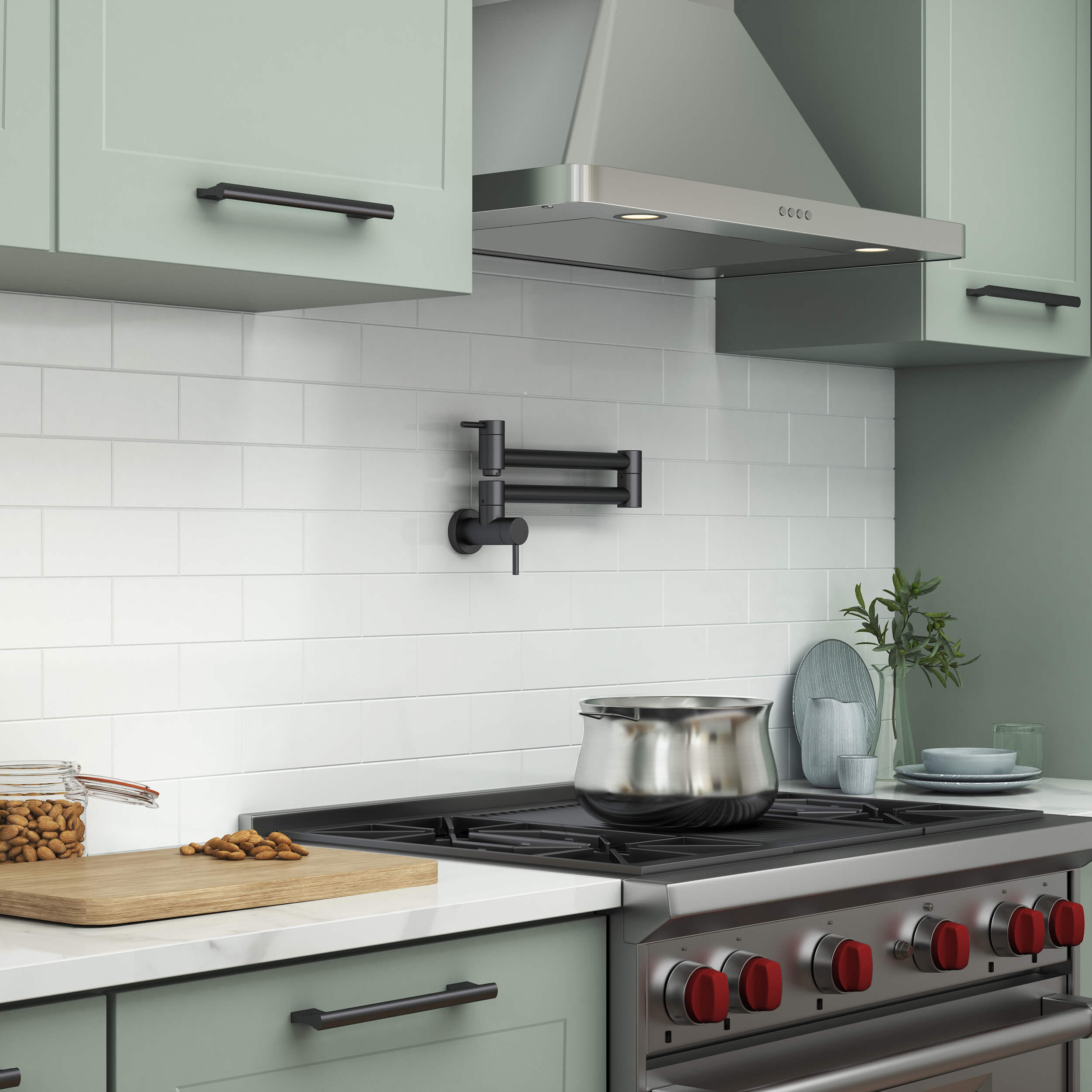 Halo Kitchen Pot Filler - CPF-601 - Shop at Home Craft Studio - 25