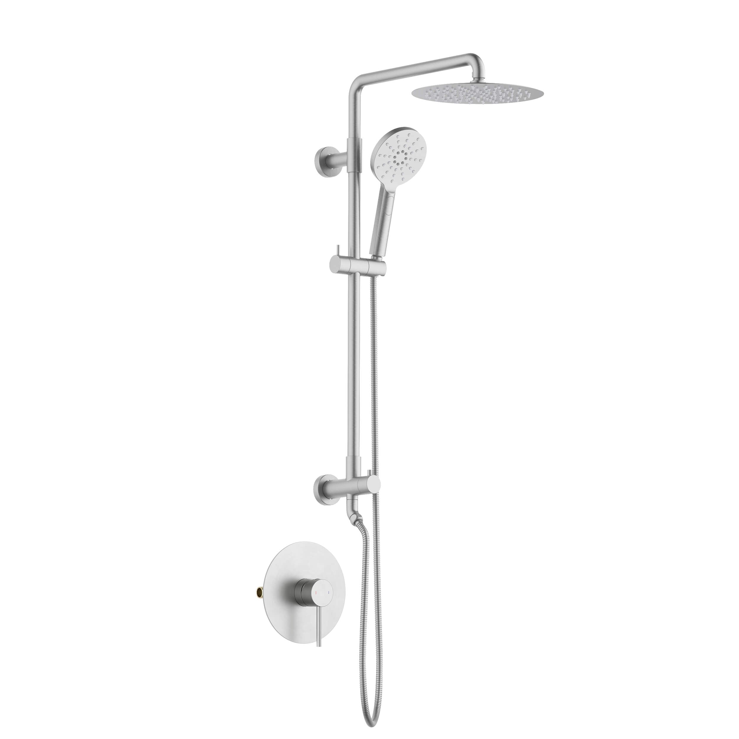 Halo Pressure Balanced 2-Function Wall Mount Shower Column with Rough In Valve - CSC-4103 - Shop at Home Craft Studio - 17