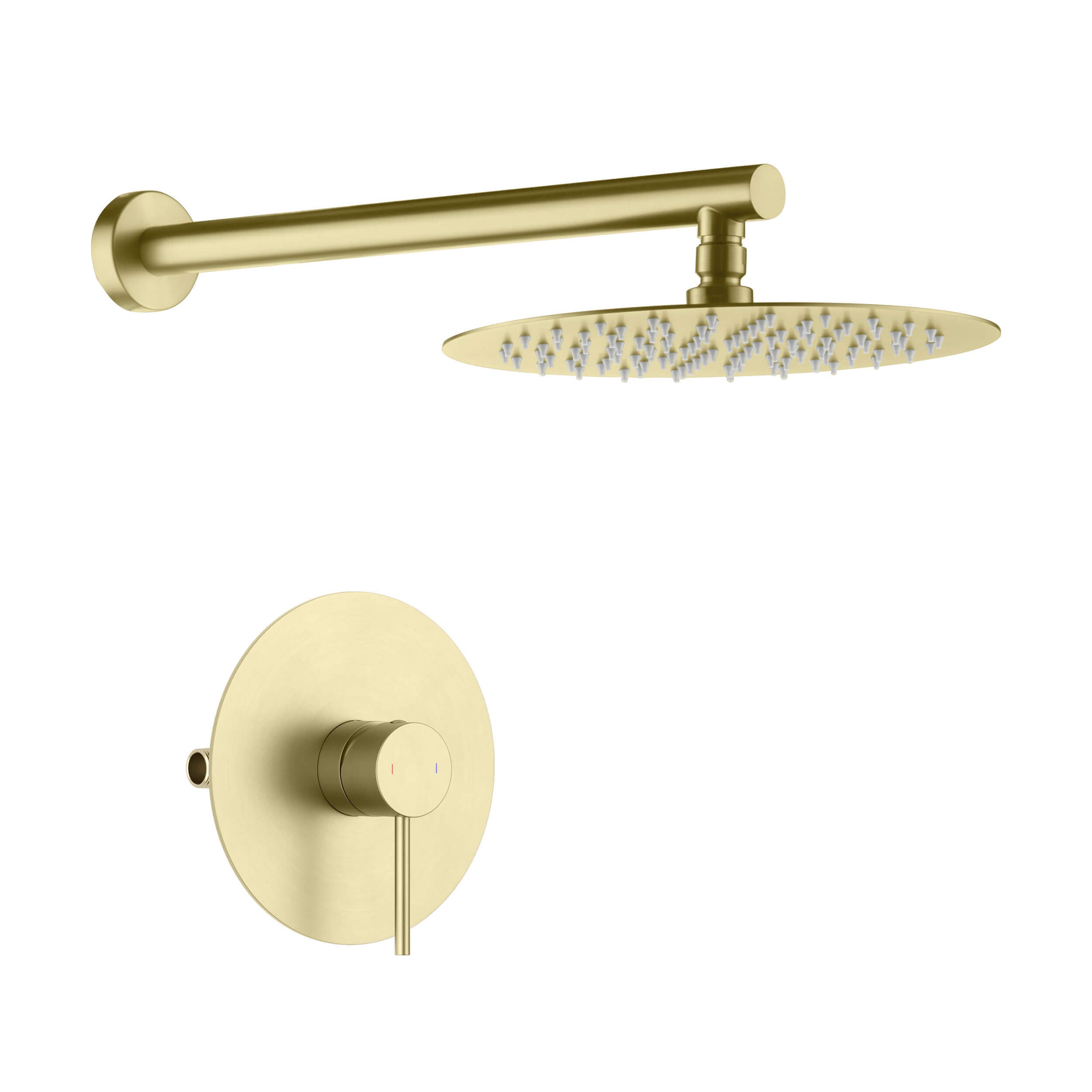 Halo Pressure Balanced Single Function Wall Mount Shower System with Rough-In Valve - CSF-4007 - Shop at Home Craft Studio - 1
