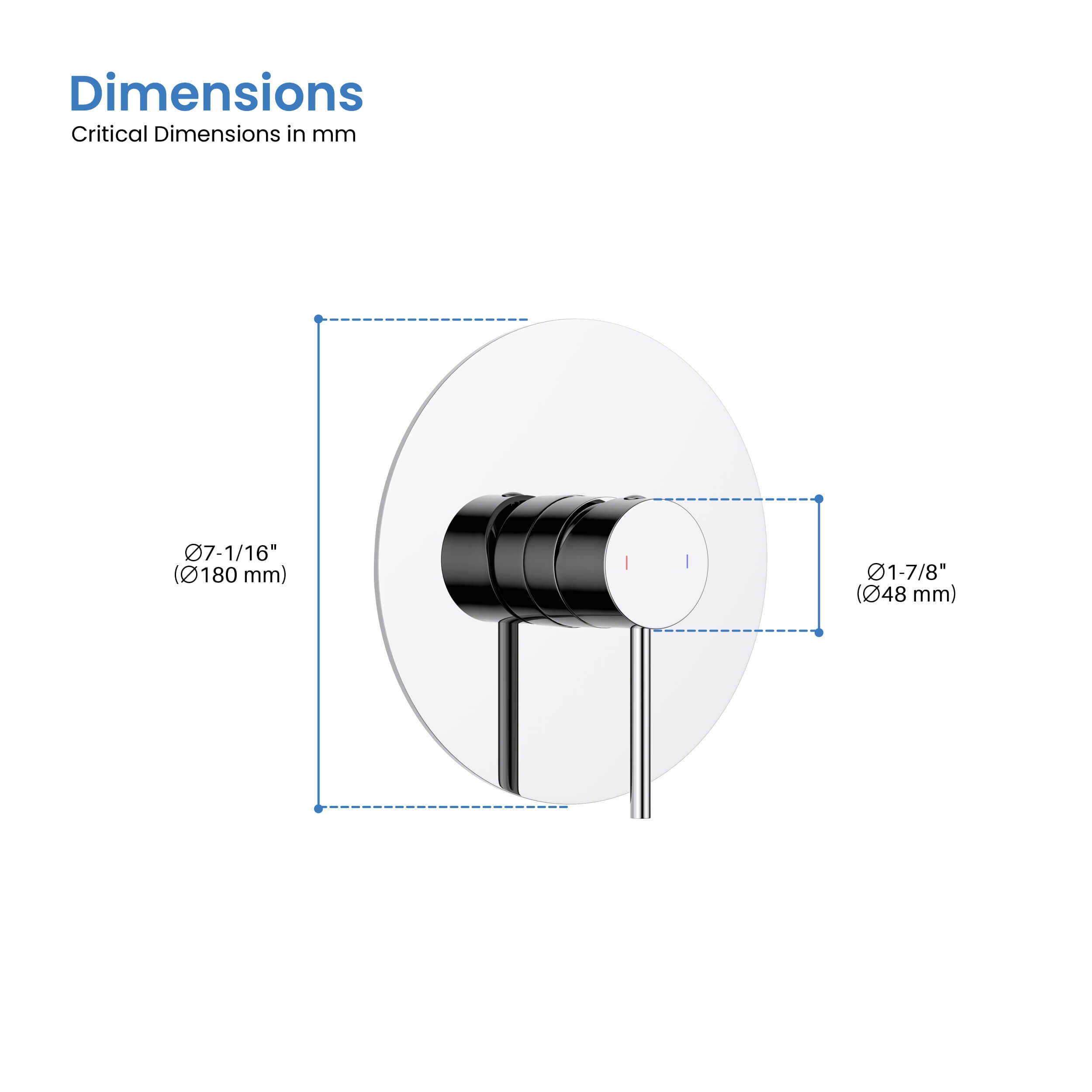 Halo Single Function Rough-in Valve Trim Plate - SVT1-1 - Shop at Home Craft Studio - 20