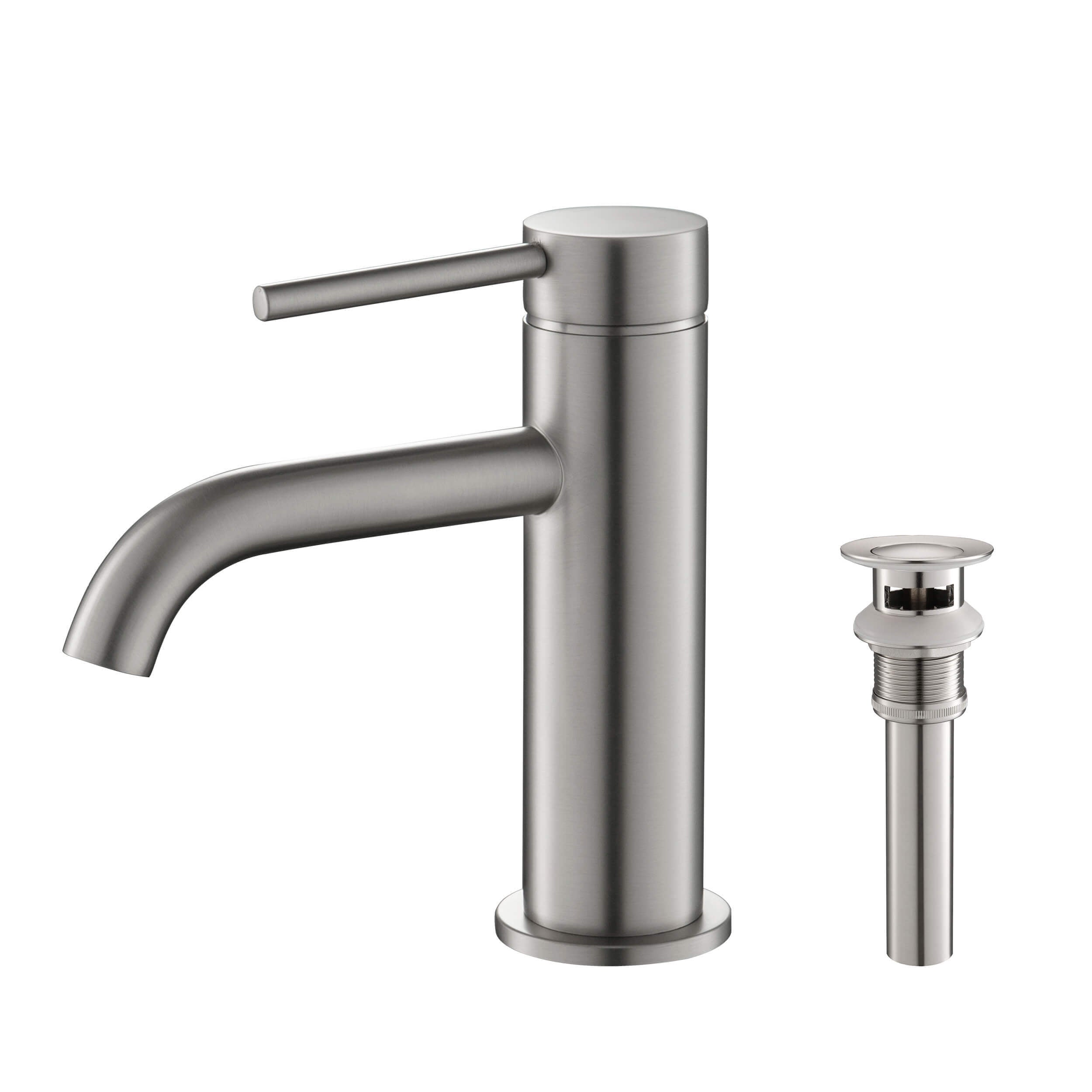 Halo Single Handle Bathroom Vanity Sink Faucet with Pop Up Drain - CBF-1008 - Shop at Home Craft Studio - 7