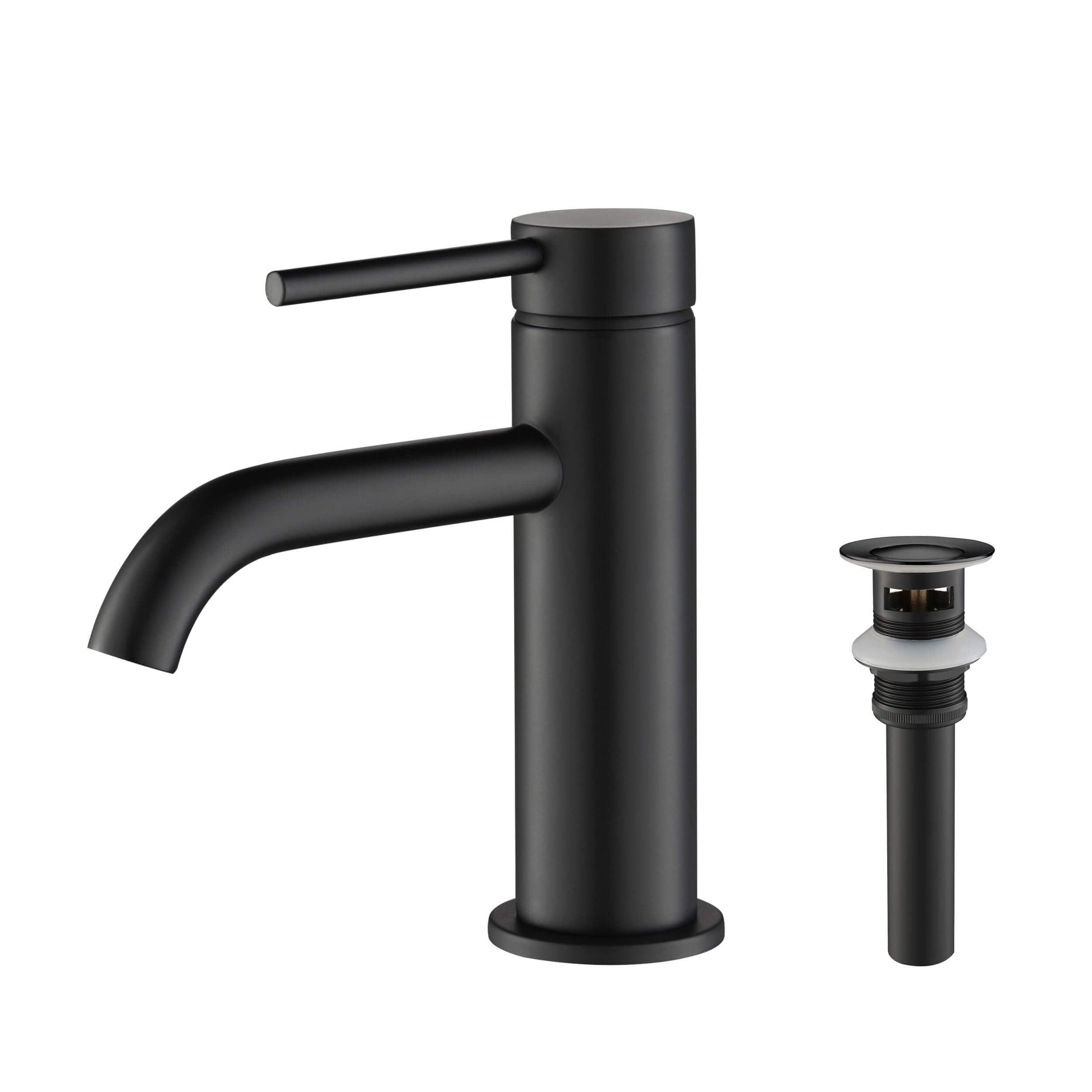 Halo Single Handle Bathroom Vanity Sink Faucet with Pop Up Drain - CBF-1008 - Shop at Home Craft Studio - 17