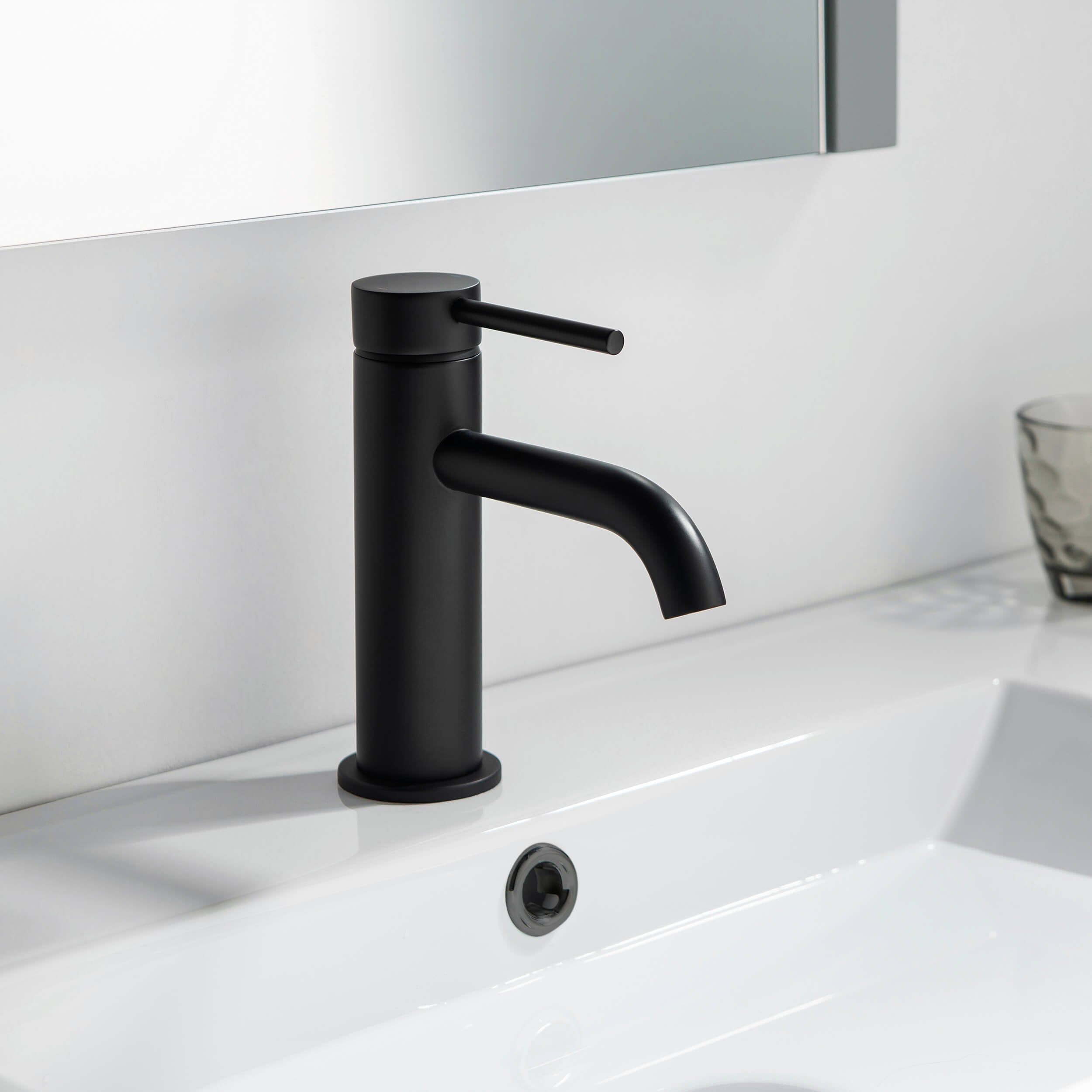Halo Single Handle Bathroom Vanity Sink Faucet with Pop Up Drain - CBF-1008 - Shop at Home Craft Studio - 18