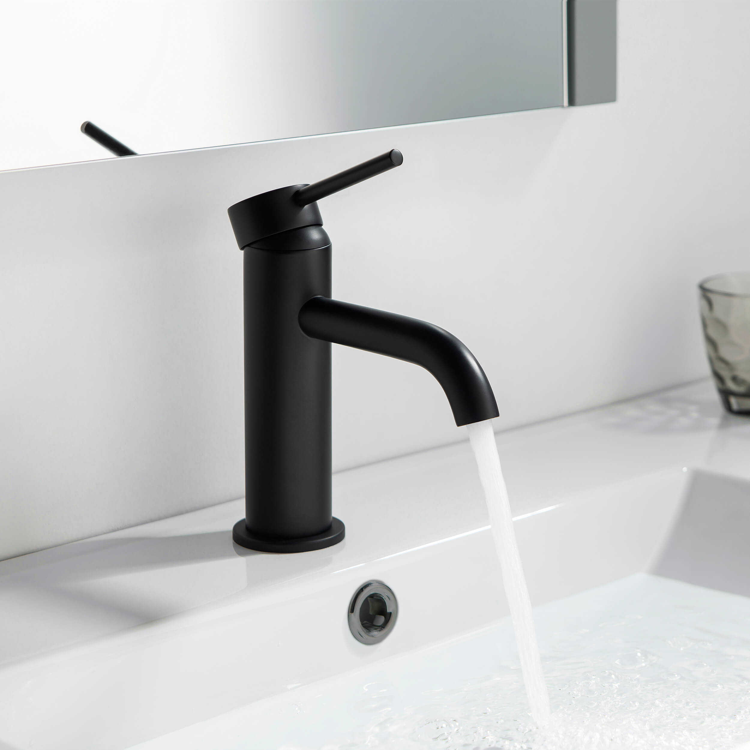 Halo Single Handle Bathroom Vanity Sink Faucet with Pop Up Drain - CBF-1008 - Shop at Home Craft Studio - 19