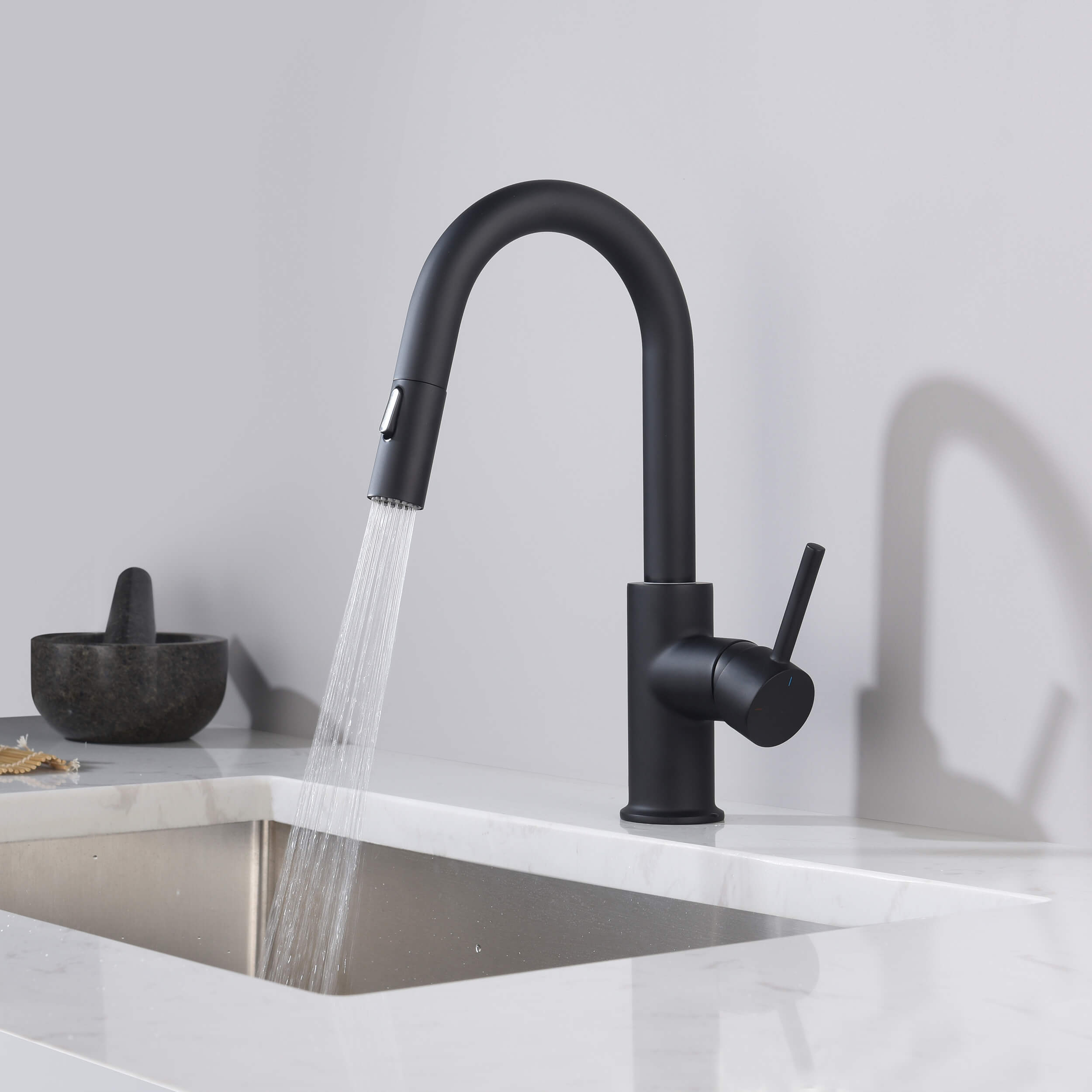 Halo Single Handle Pull Down Kitchen & Bar Sink Faucet - CKF-2011 - Shop at Home Craft Studio - 20