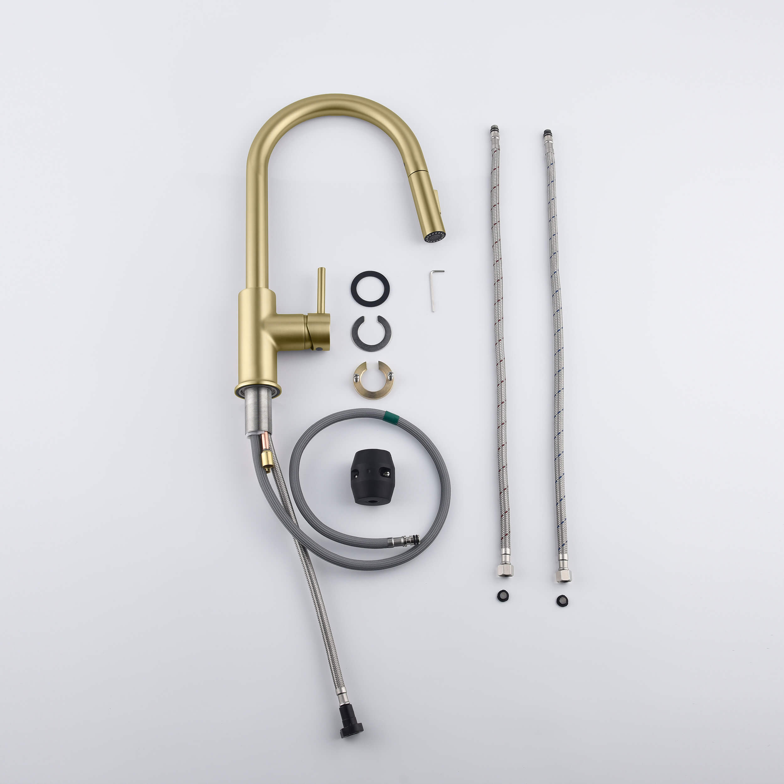 Halo Single Handle Pull Down Kitchen Faucet - CKF-2013 - Shop at Home Craft Studio - 7