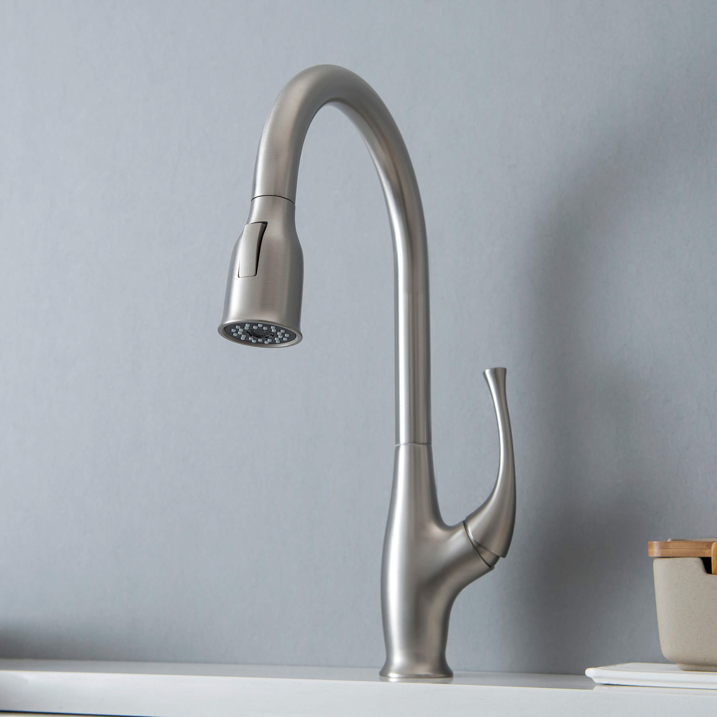 Kansas Single Handle Pull Down Kitchen Sink Faucet - CKF-2010 - Shop at Home Craft Studio - 7