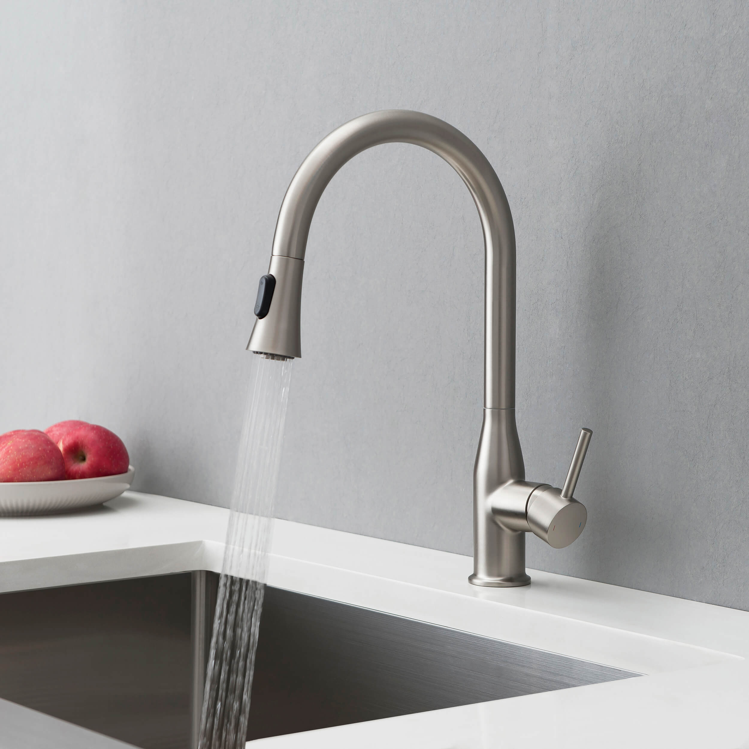 Mesa Single Handle Pull Down Kitchen Sink Faucet - CKF-2005 - Shop at Home Craft Studio - 6