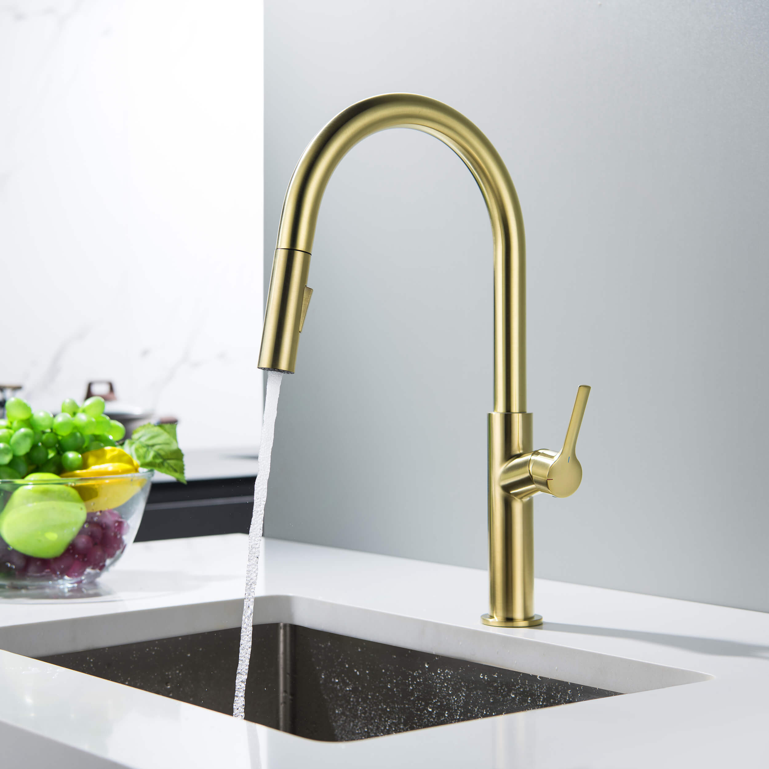 Neo Single Handle Pull Down Kitchen Sink Faucet - CKF-2018 - Shop at Home Craft Studio - 4