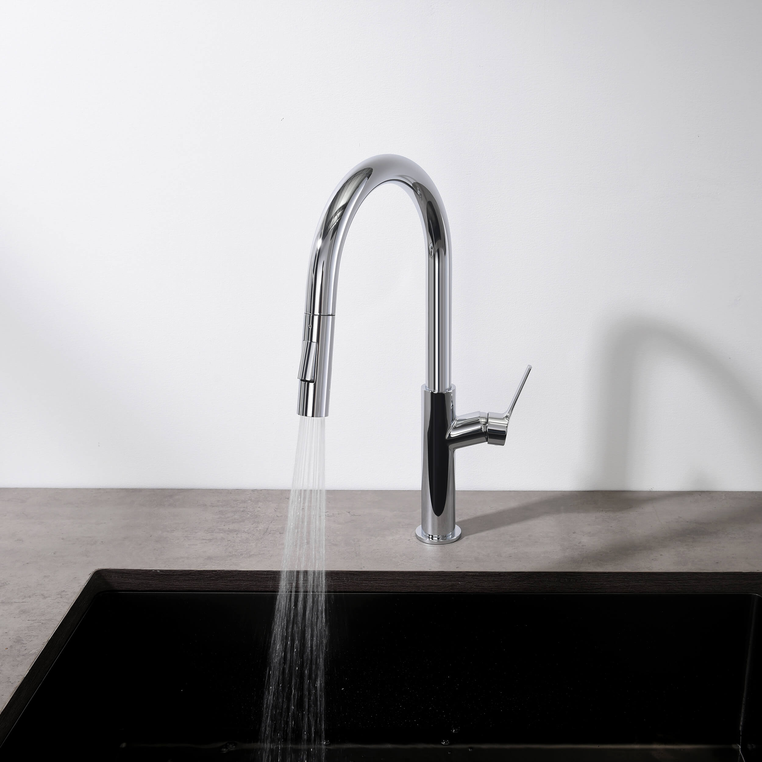 Neo Single Handle Pull Down Kitchen Sink Faucet - CKF-2018 - Shop at Home Craft Studio - 16