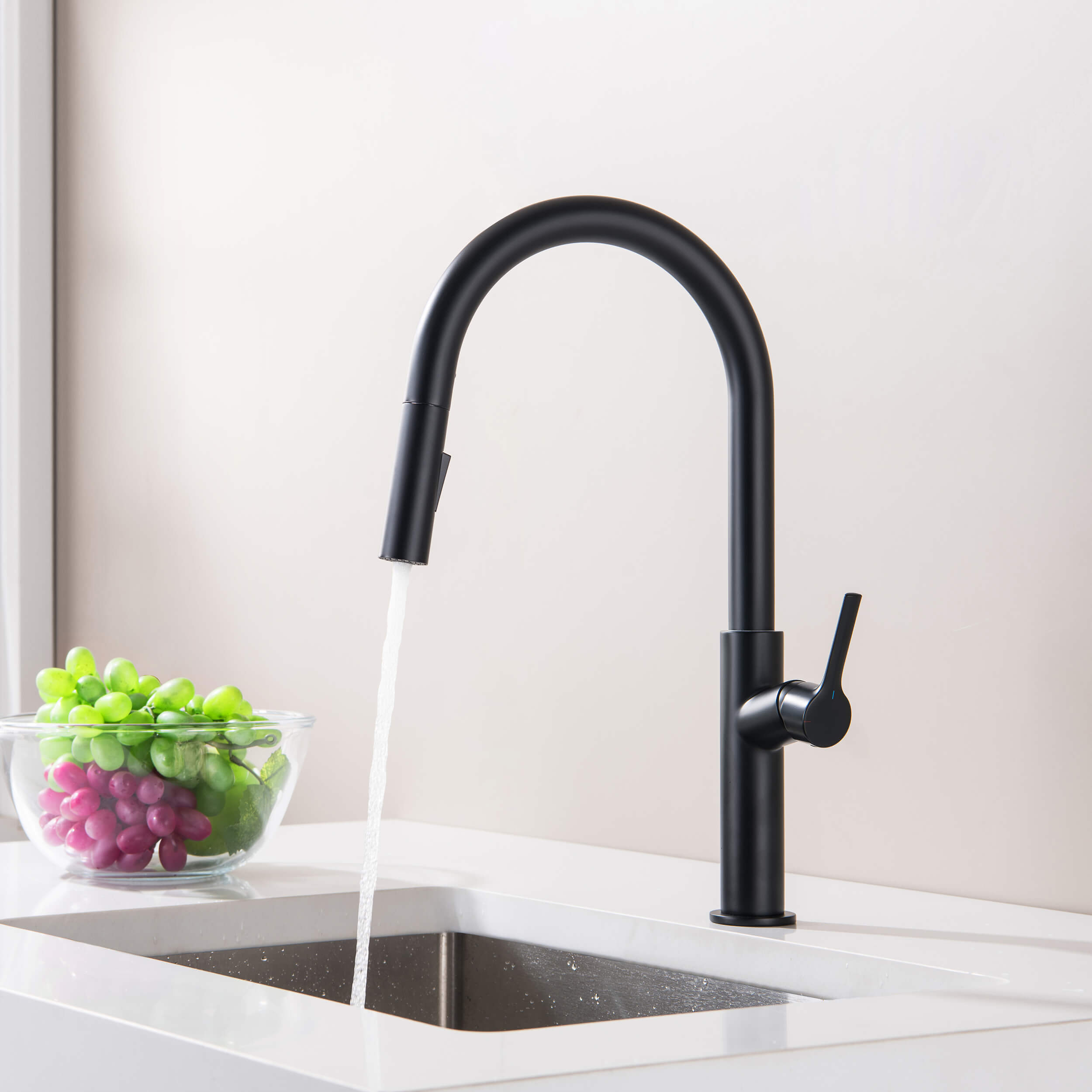 Neo Single Handle Pull Down Kitchen Sink Faucet - CKF-2018 - Shop at Home Craft Studio - 22