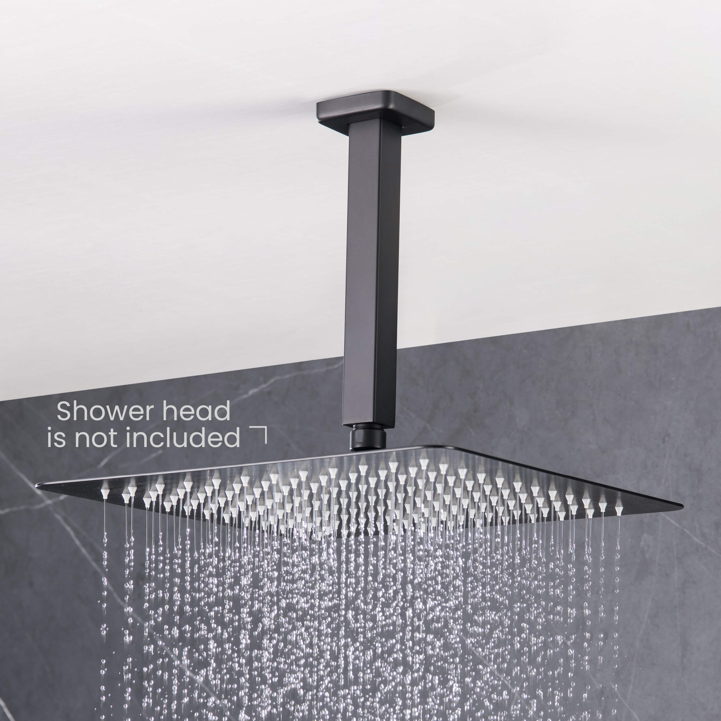Quadra 8" Ceiling Mounted Shower Arm - SA0801 - Shop at Home Craft Studio - 15