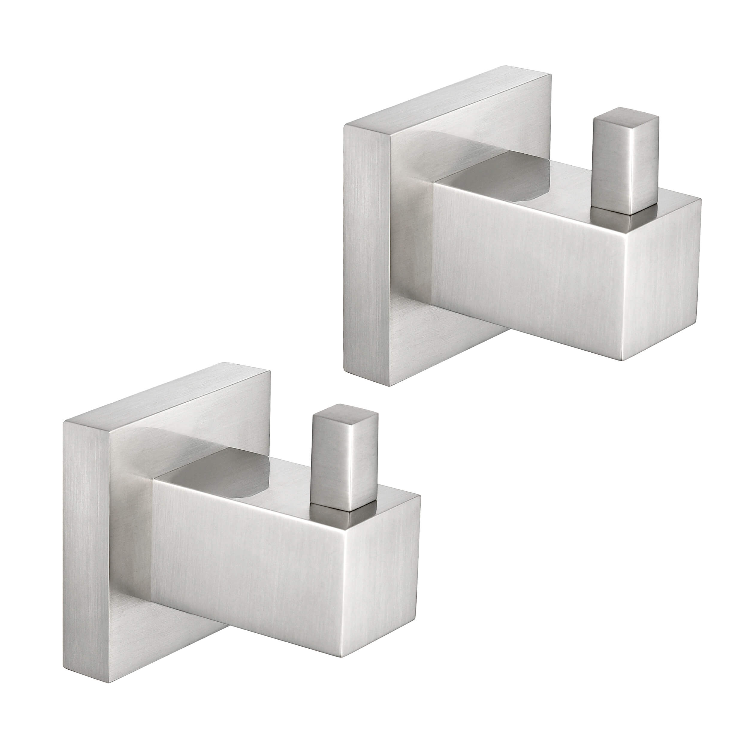 Quadra Bathroom Towel & Robe Hook 2 Count - CBA-1501-2PC - Shop at Home Craft Studio - 8
