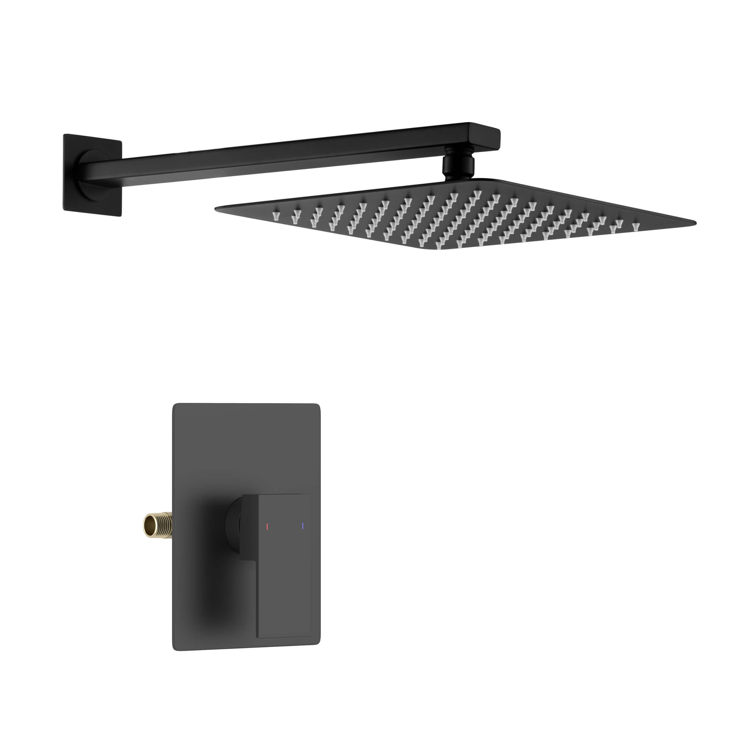 Quadra Pressure Balanced Single Function Wall Mount Shower System with Rough-In Valve - CSF-4011 - Shop at Home Craft Studio - 20