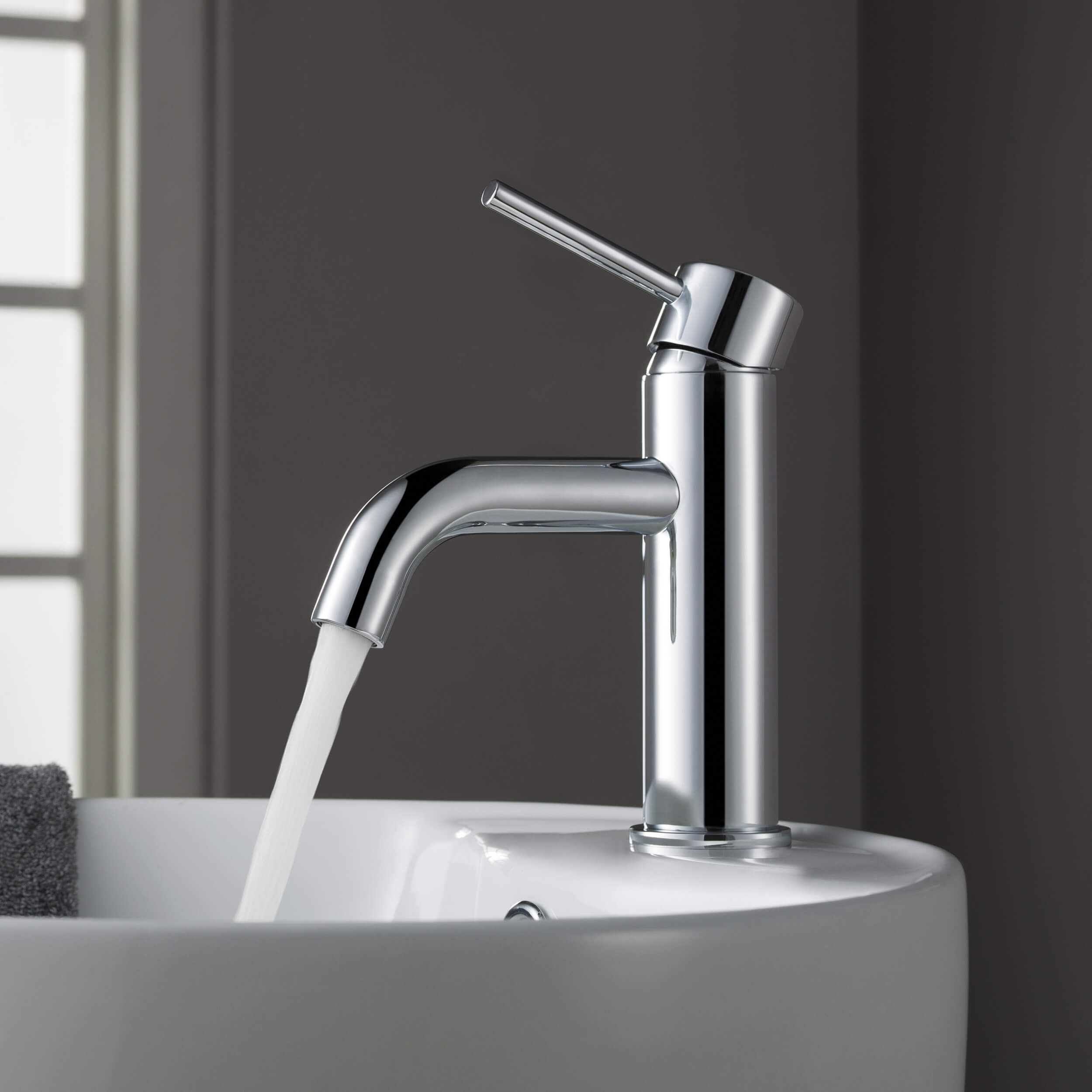 Value Collection - Single Handle Bathroom Vanity Sink Faucet with Pop Up Drain - F201 - Shop at Home Craft Studio - 18