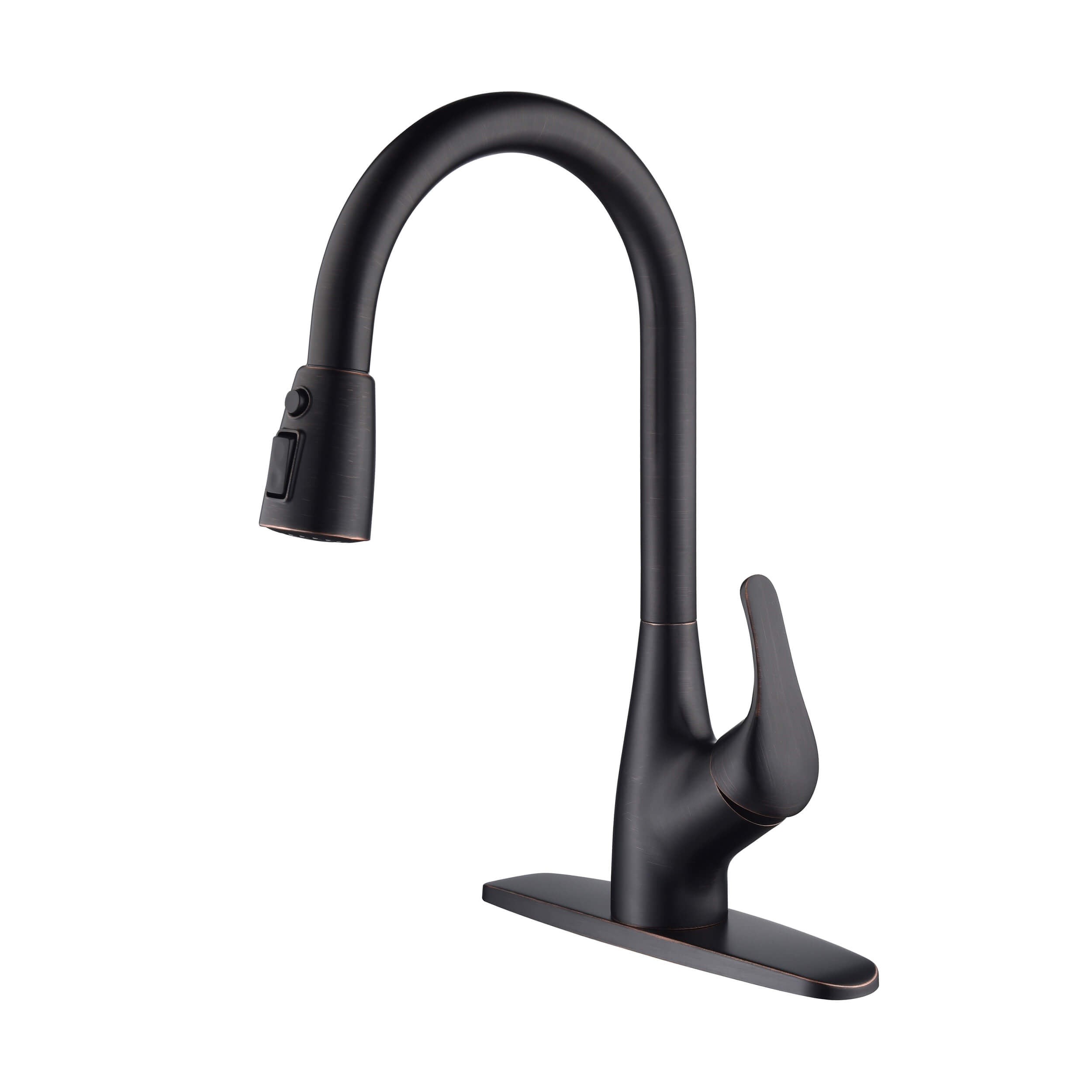 Value Collection - Single Handle Pull Down Kitchen Faucet - F101ORB - Shop at Home Craft Studio - 1