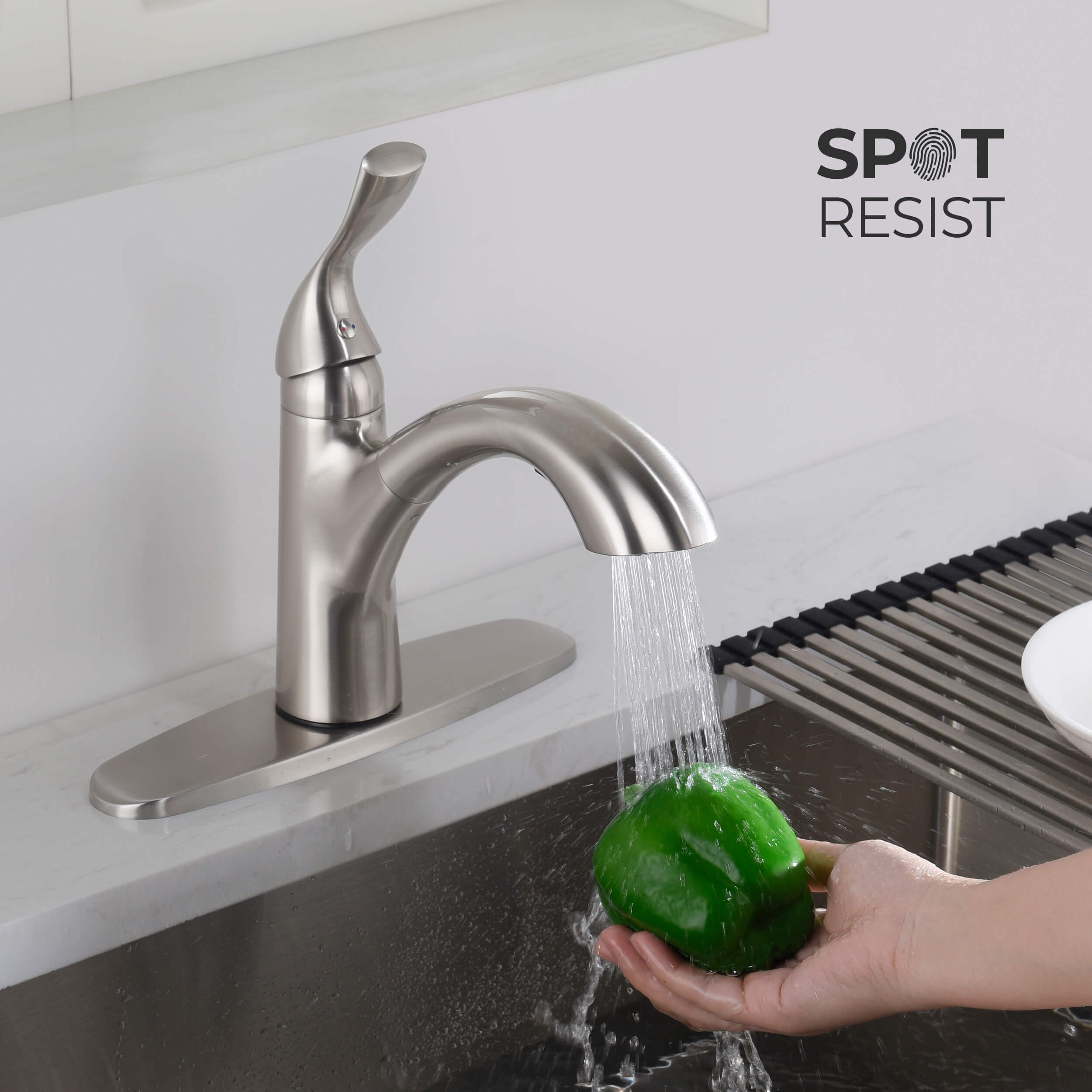 Value Collection - Single Handle Pull Out Kitchen Faucet - F103 - Shop at Home Craft Studio - 3