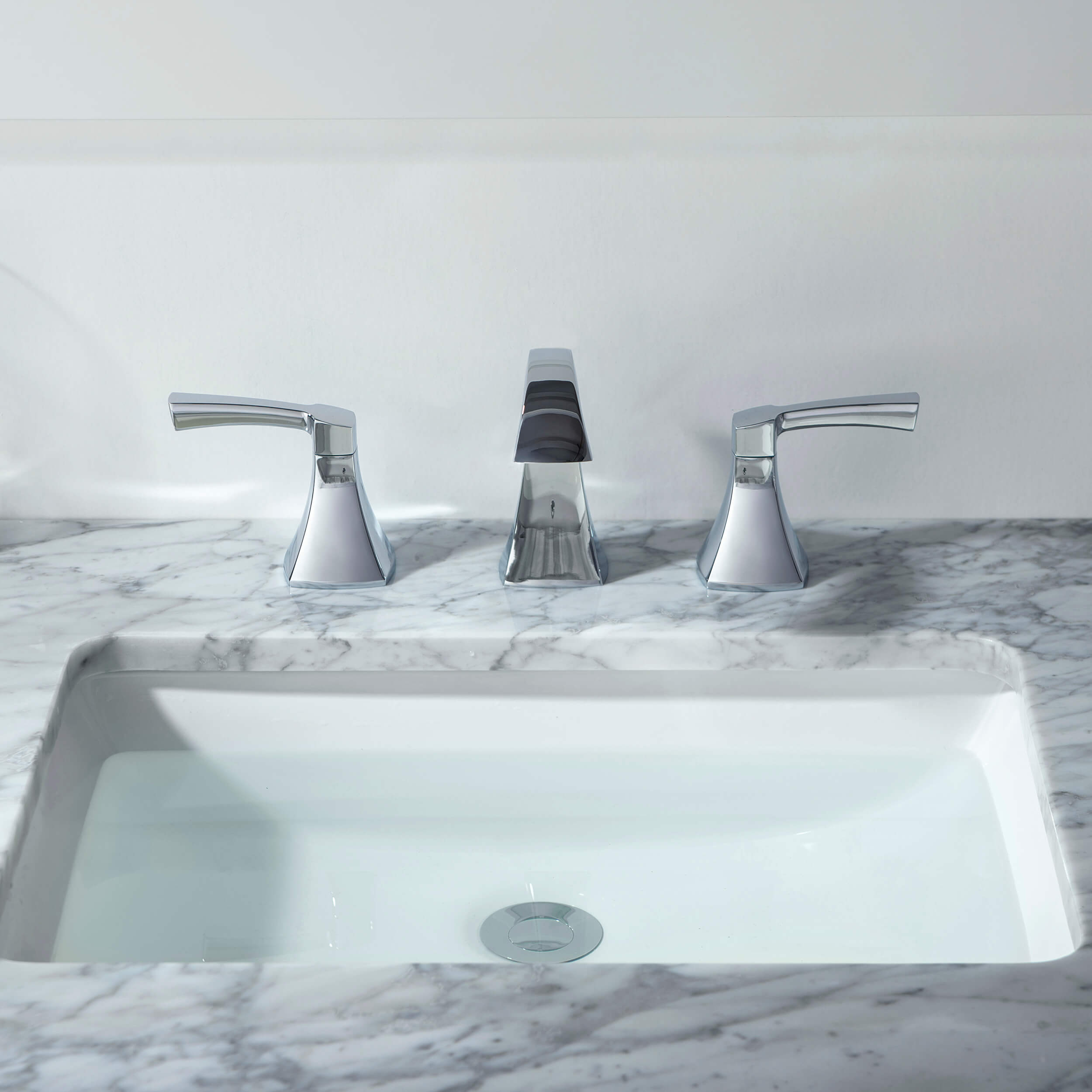 Vermont 8" Widespread Bathroom Sink Faucet with Drain Assembly - CBF-1022 - Shop at Home Craft Studio - 9