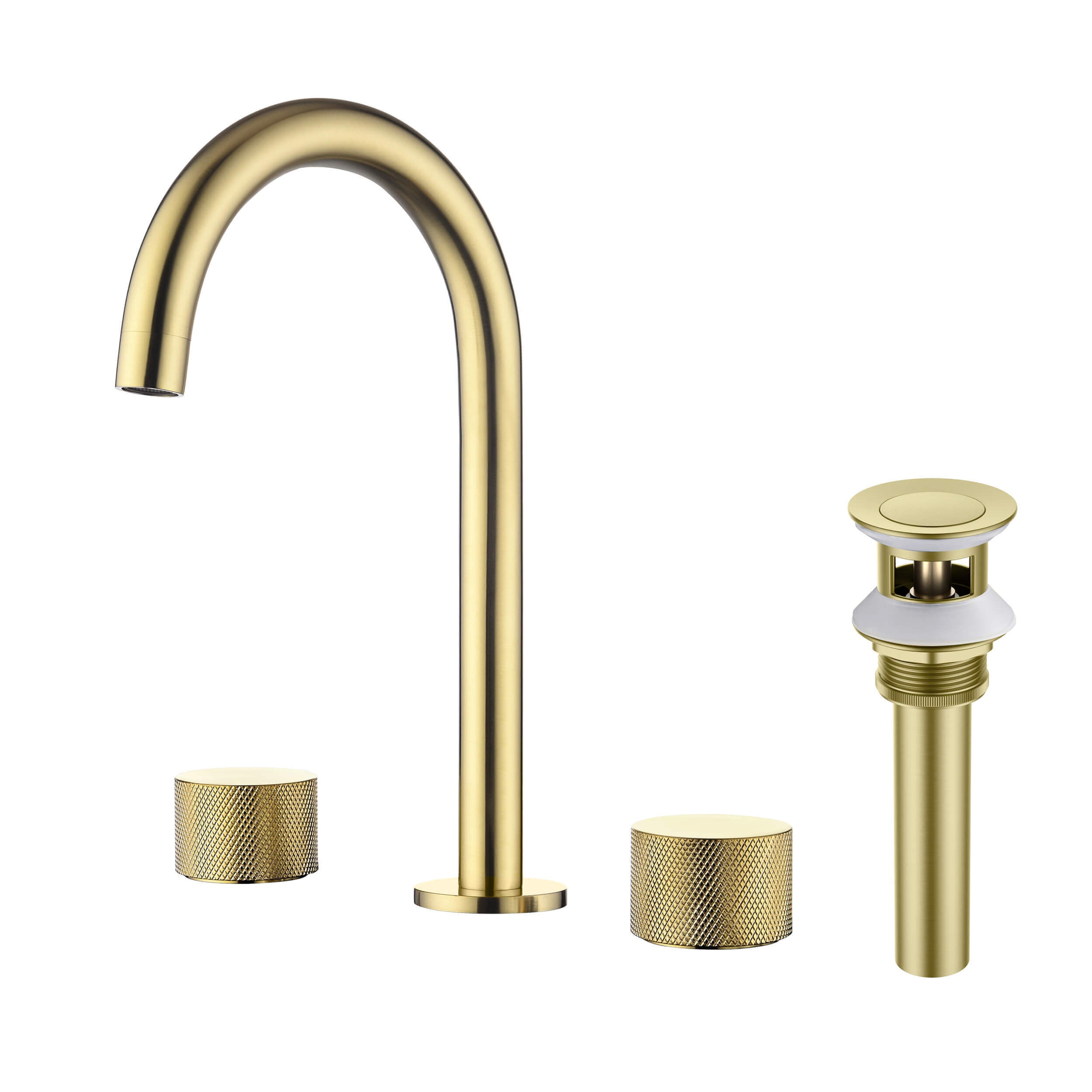 Verona 8" Widespread Bathroom Sink Faucet with Drain Assembly - CBF-1026 - Shop at Home Craft Studio - 1
