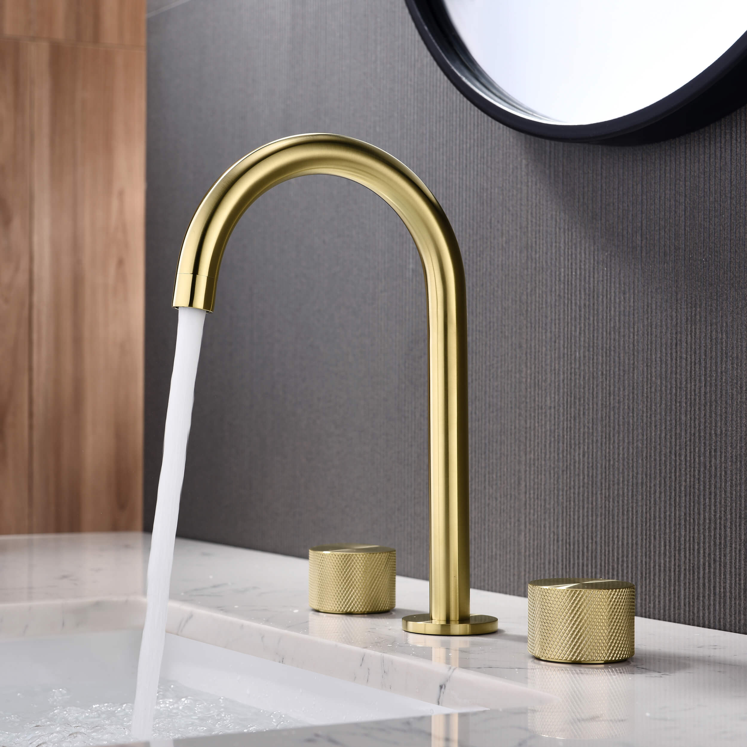 Verona 8" Widespread Bathroom Sink Faucet with Drain Assembly - CBF-1026 - Shop at Home Craft Studio - 5