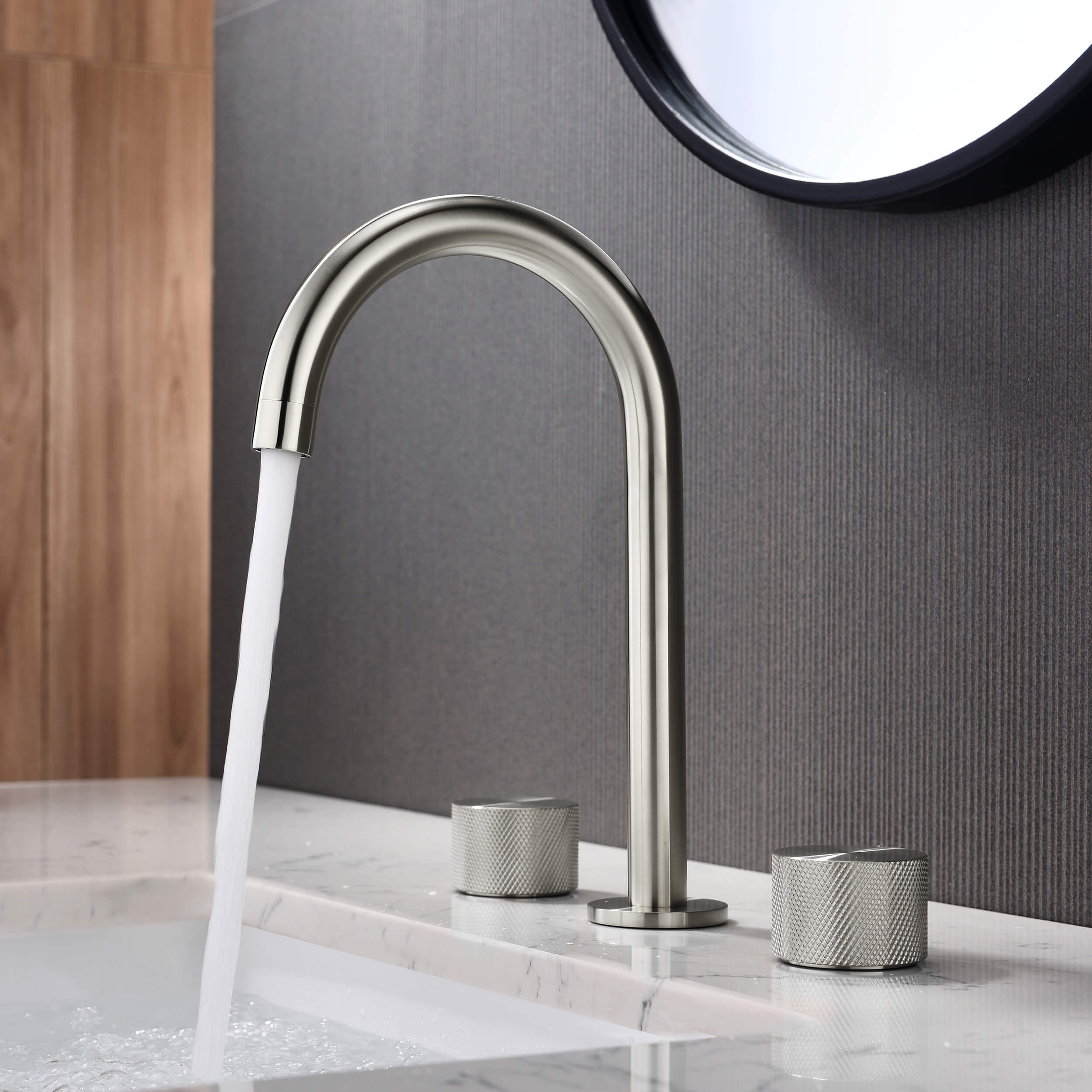 Verona 8" Widespread Bathroom Sink Faucet with Drain Assembly - CBF-1026 - Shop at Home Craft Studio - 12