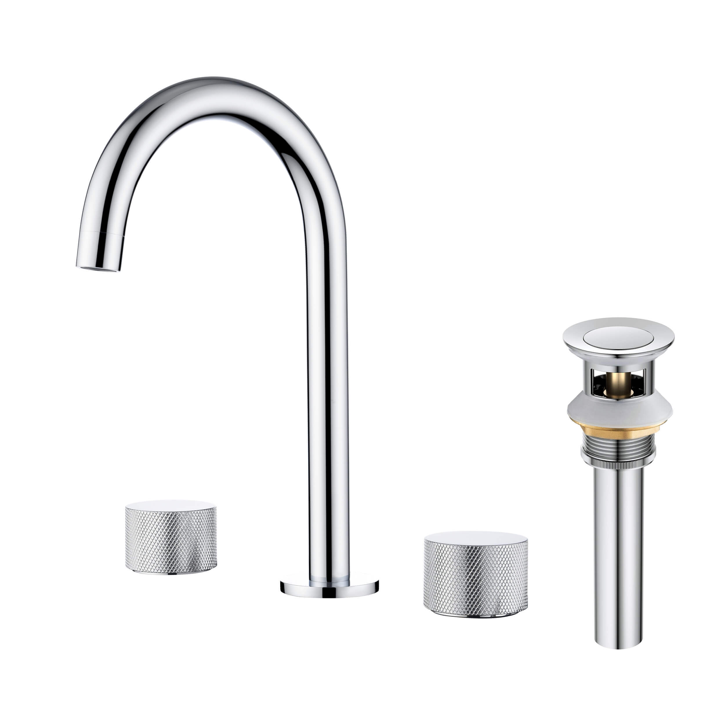 Verona 8" Widespread Bathroom Sink Faucet with Drain Assembly - CBF-1026 - Shop at Home Craft Studio - 15