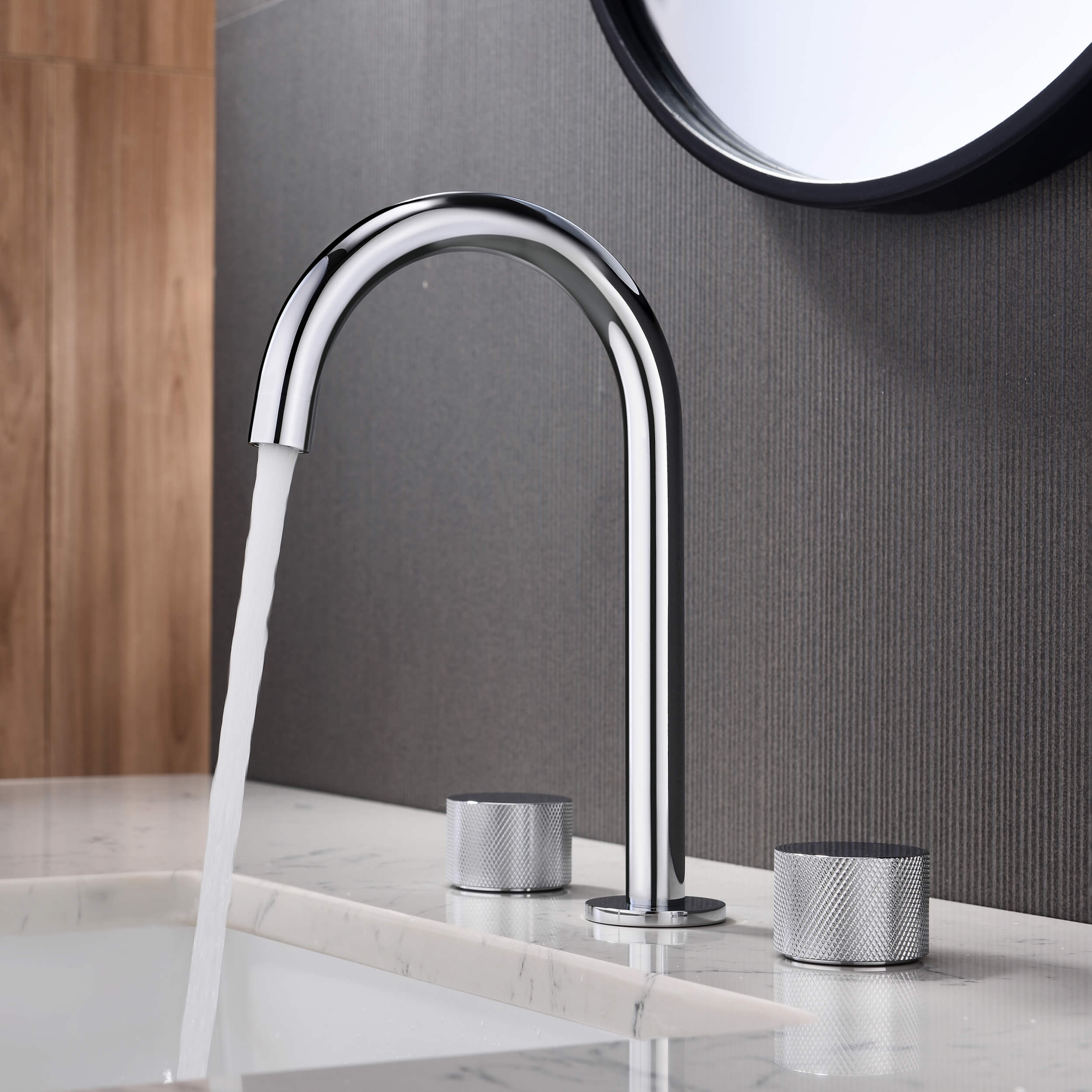 Verona 8" Widespread Bathroom Sink Faucet with Drain Assembly - CBF-1026 - Shop at Home Craft Studio - 18