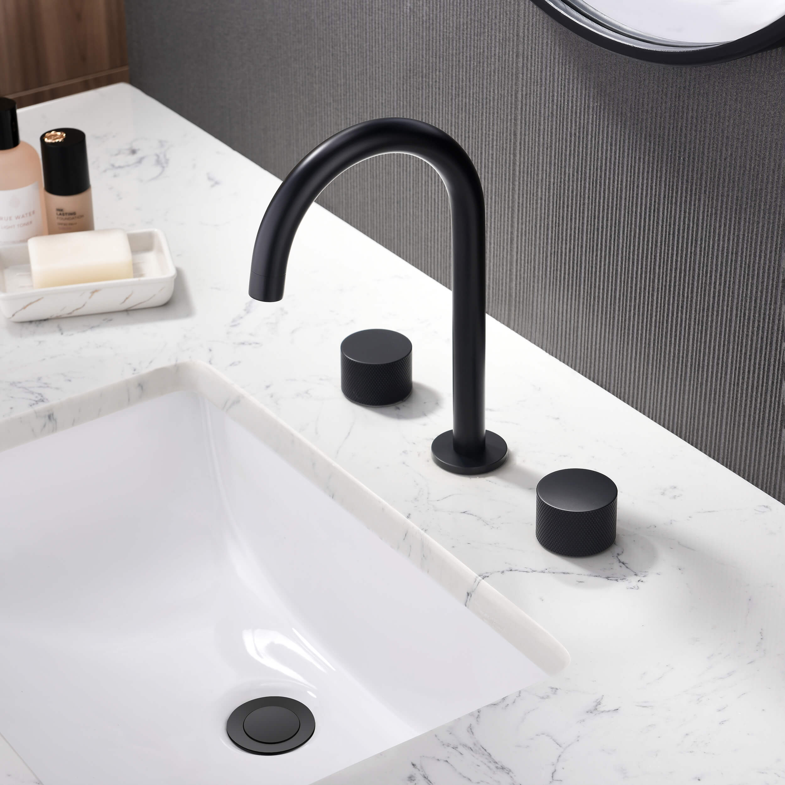 Verona 8" Widespread Bathroom Sink Faucet with Drain Assembly - CBF-1026 - Shop at Home Craft Studio - 23