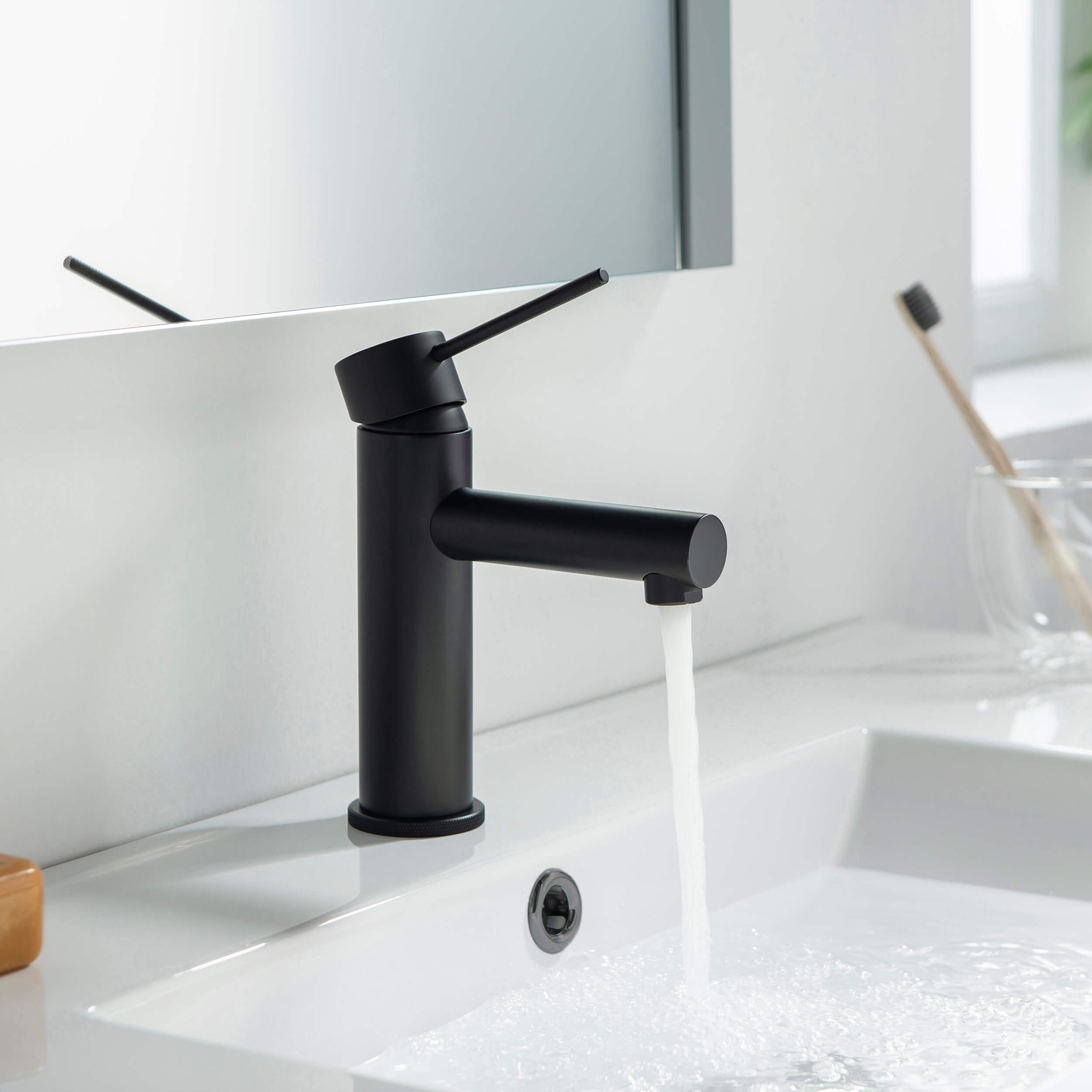 Verona Single Handle Bathroom Vanity Sink Faucet with Pop Up Drain - CBF-1010 - Shop at Home Craft Studio - 21