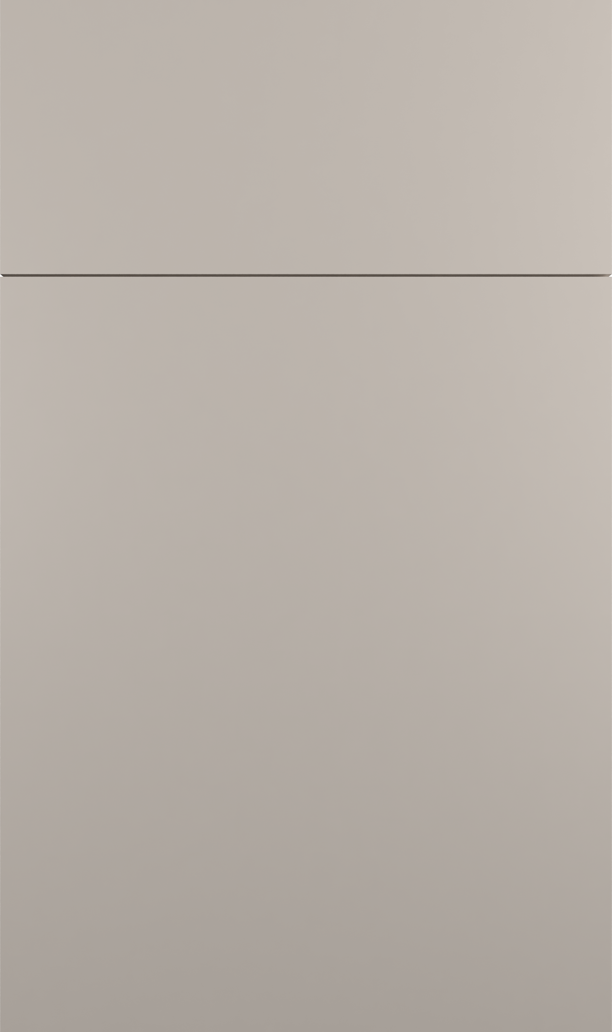 Illume Catalina Carbone Matte featuring a clean slab-style door and smooth earthy grey matte finish.