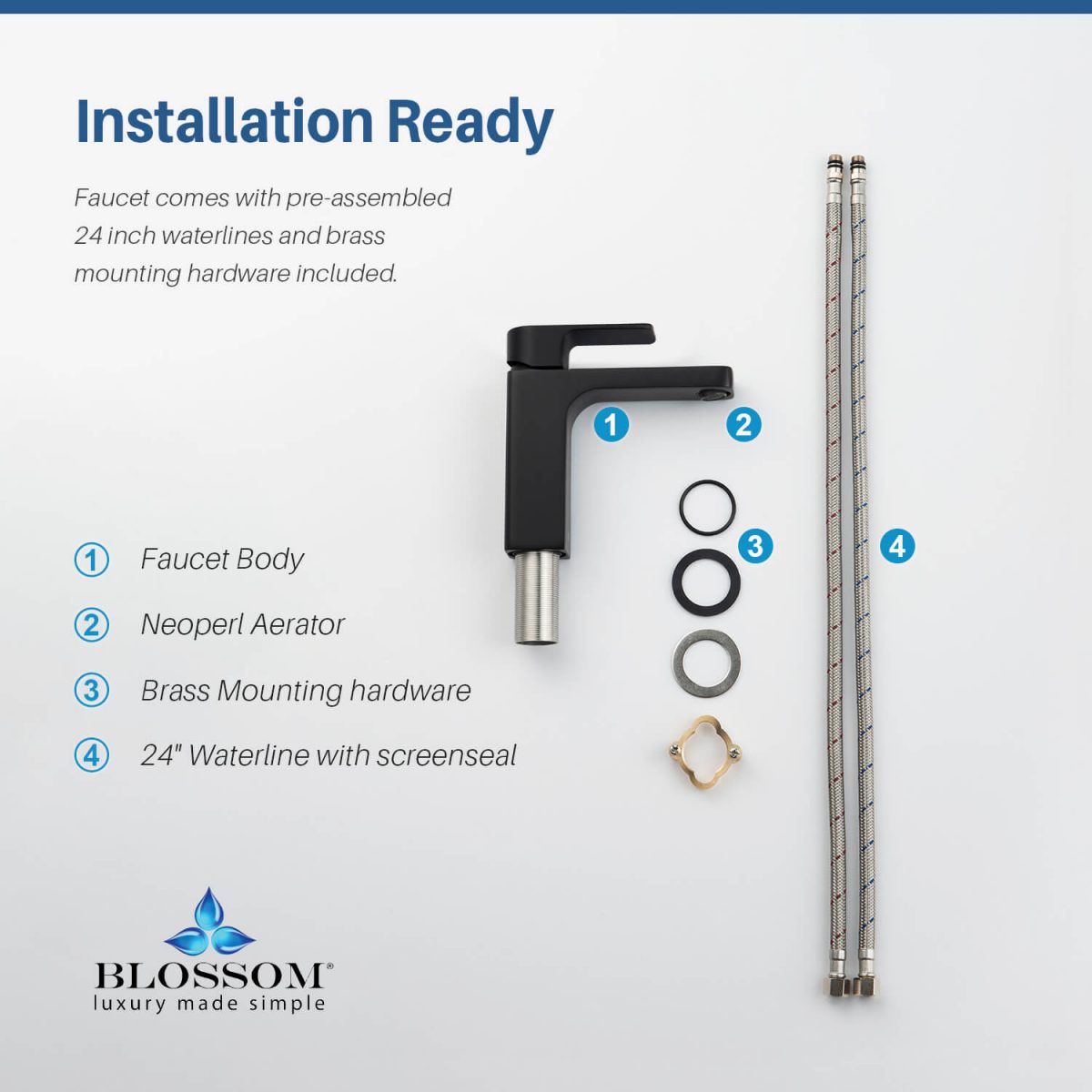 Single Handle Lavatory Faucet – F01 118