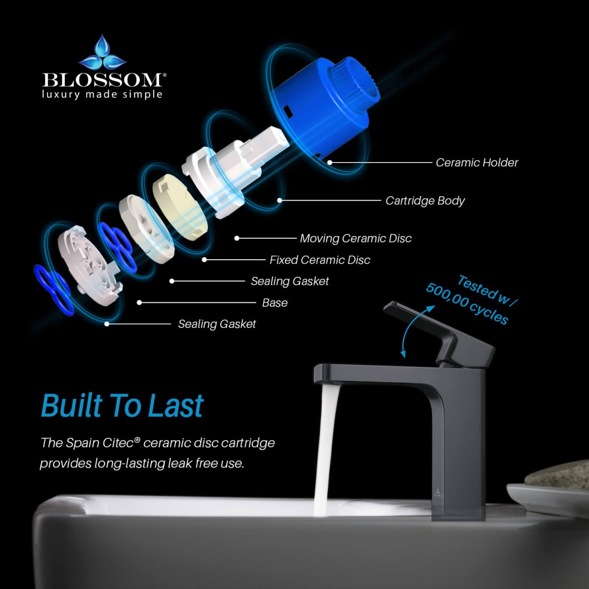 Single Handle Lavatory Faucet – F01 118