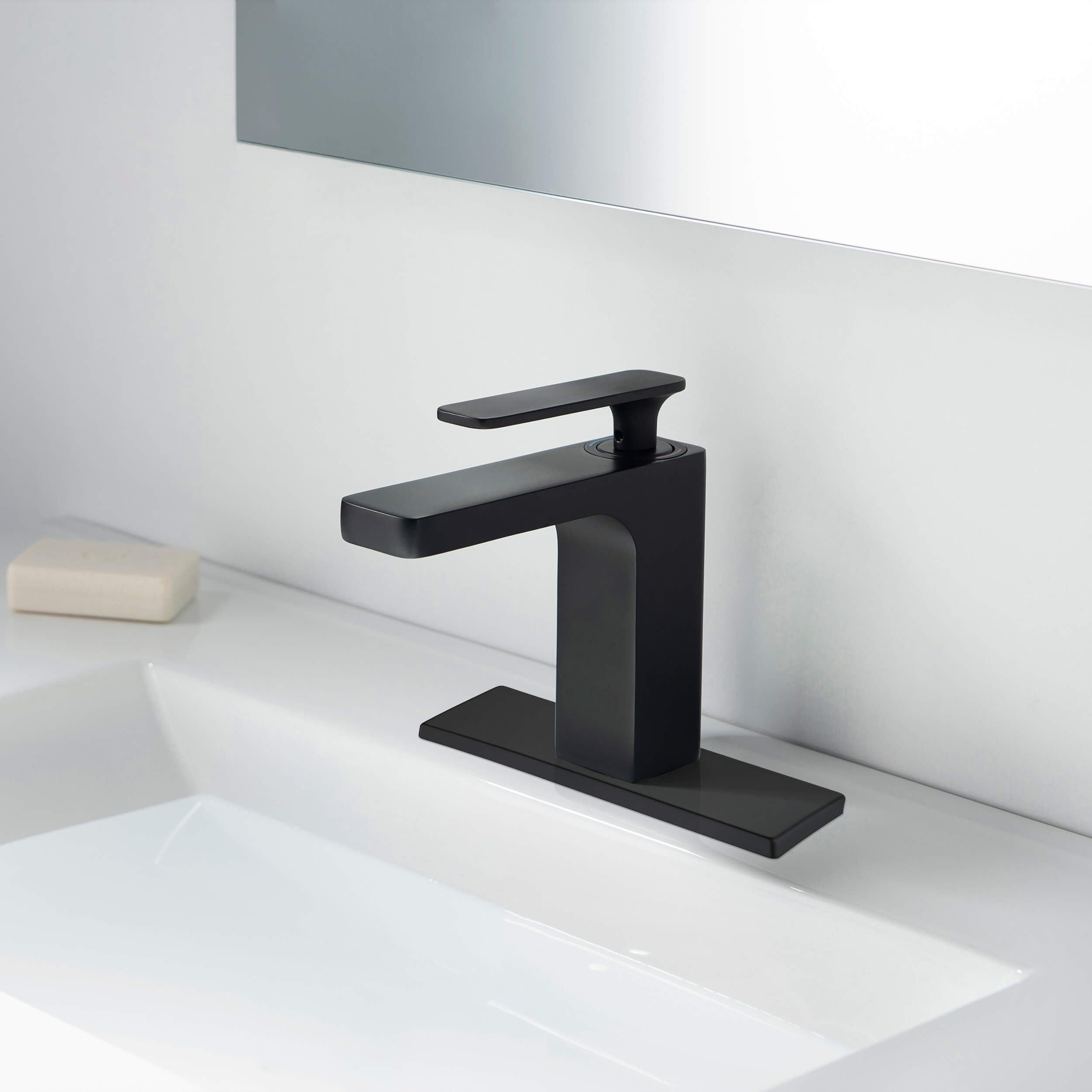 6 Inch Quadra Bathroom Faucet Hole Cover - FC-3