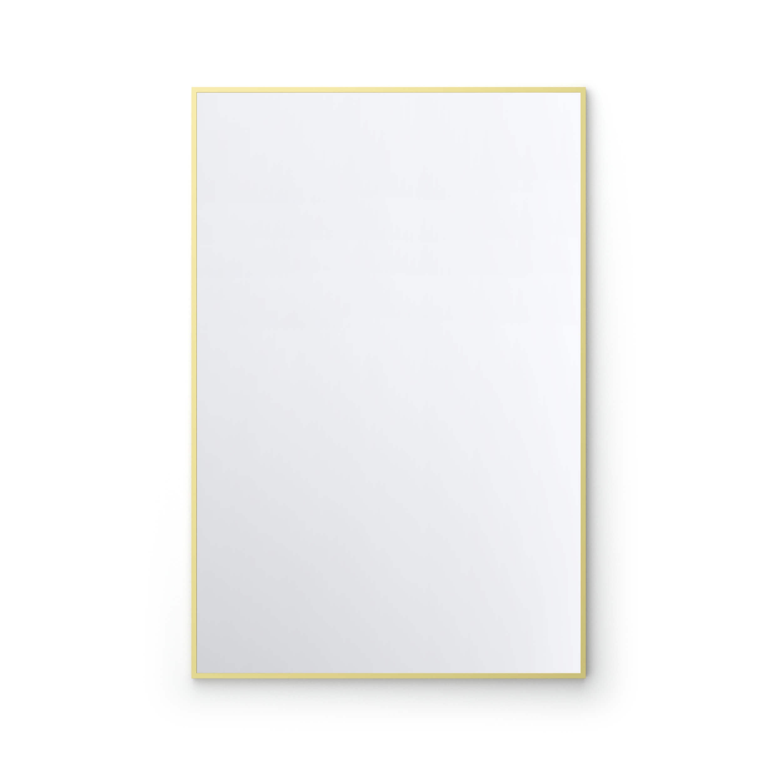 24" x 36" Shatterproof Wall Mount Metal Frame Mirror - FM1-2436