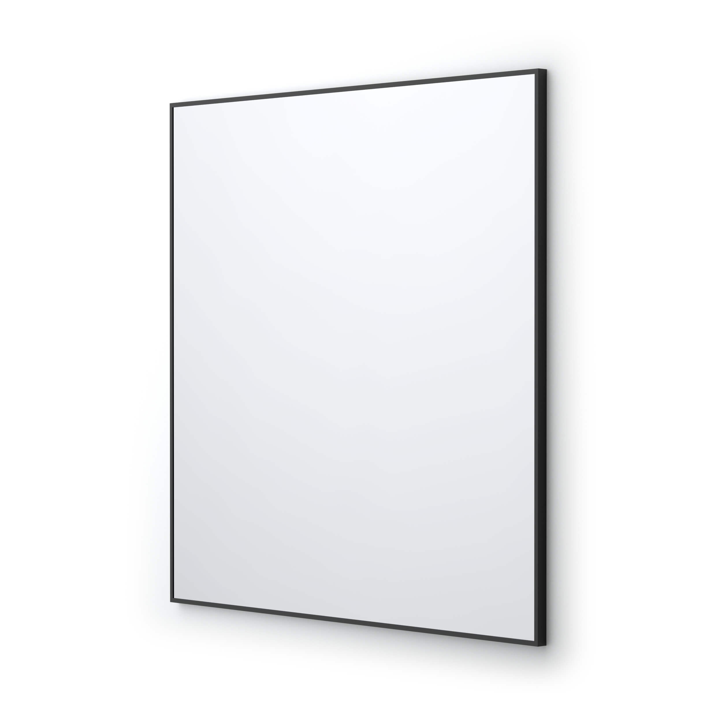 36" x 36" Shatterproof Wall Mount Metal Frame Mirror - FM1-3636