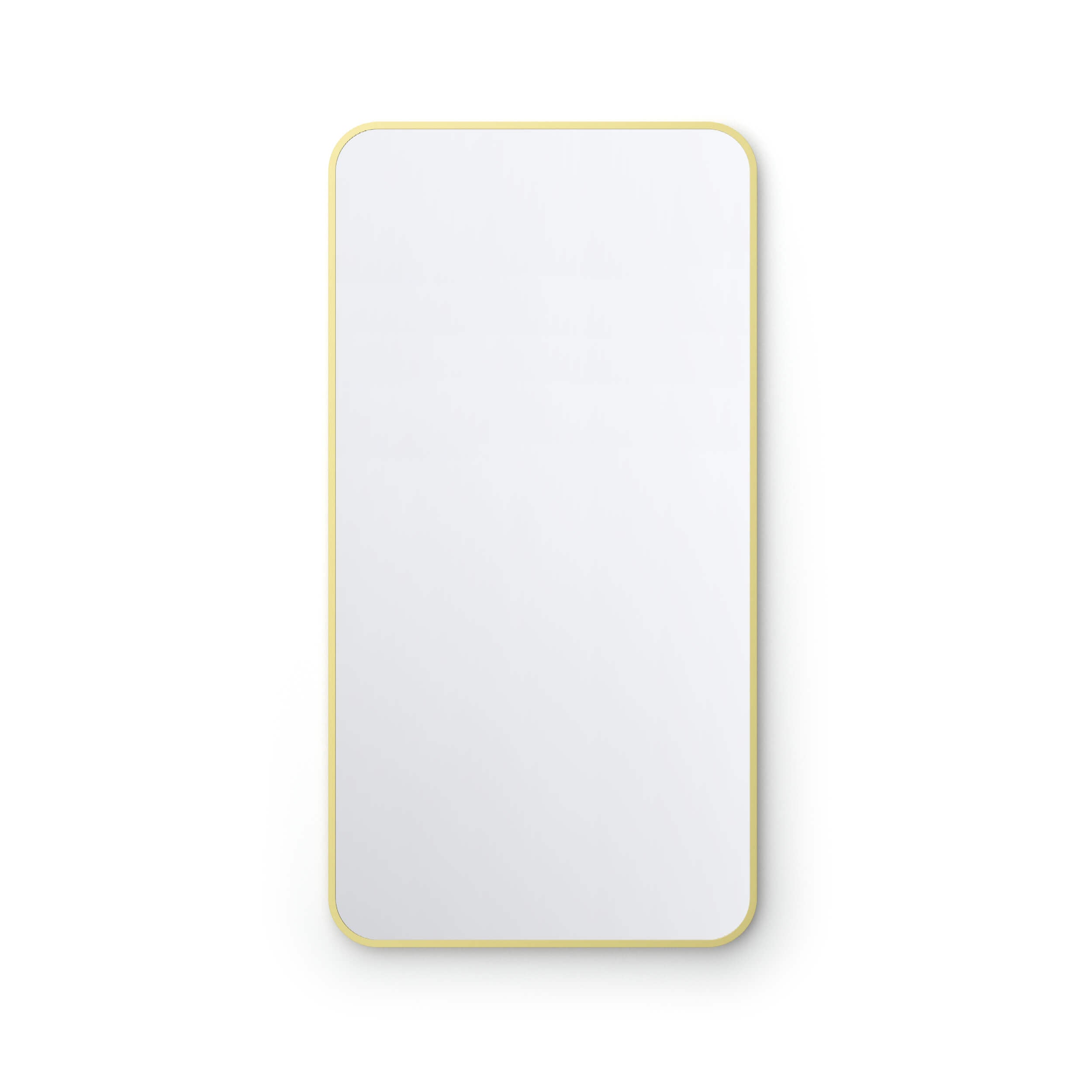 18" x 36" Shatterproof Wall Mount Metal Frame Mirror - FM2-1836