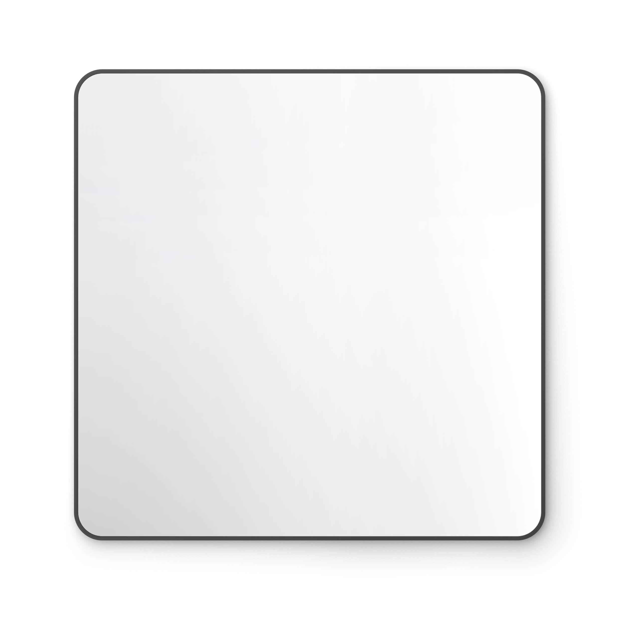 36" x 36" Shatterproof Wall Mount Metal Frame Mirror - FM2-3636