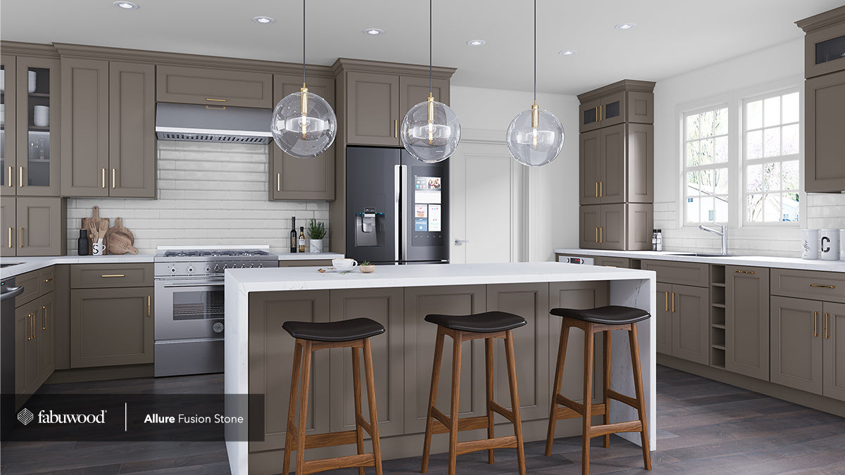 Allure Fusion Stone Kitchen Cabinets kitchen cabinets - Shop at Home Craft Studio - 1