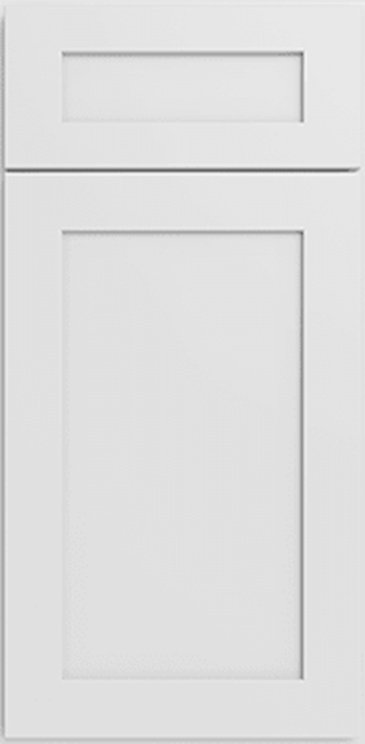 Forevermark Vista White Shaker Kitchen Door Style kitchen cabinets - Shop at Home Craft Studio - 1