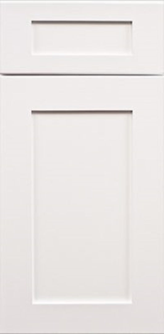 Ice White Shaker kitchen cabinets - Shop at Home Craft Studio - 1