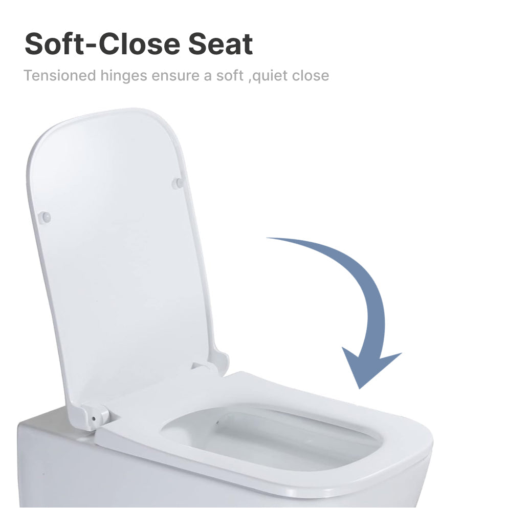 K0708 Wall Hung Toilet with In-Wall Tank & Carrier System